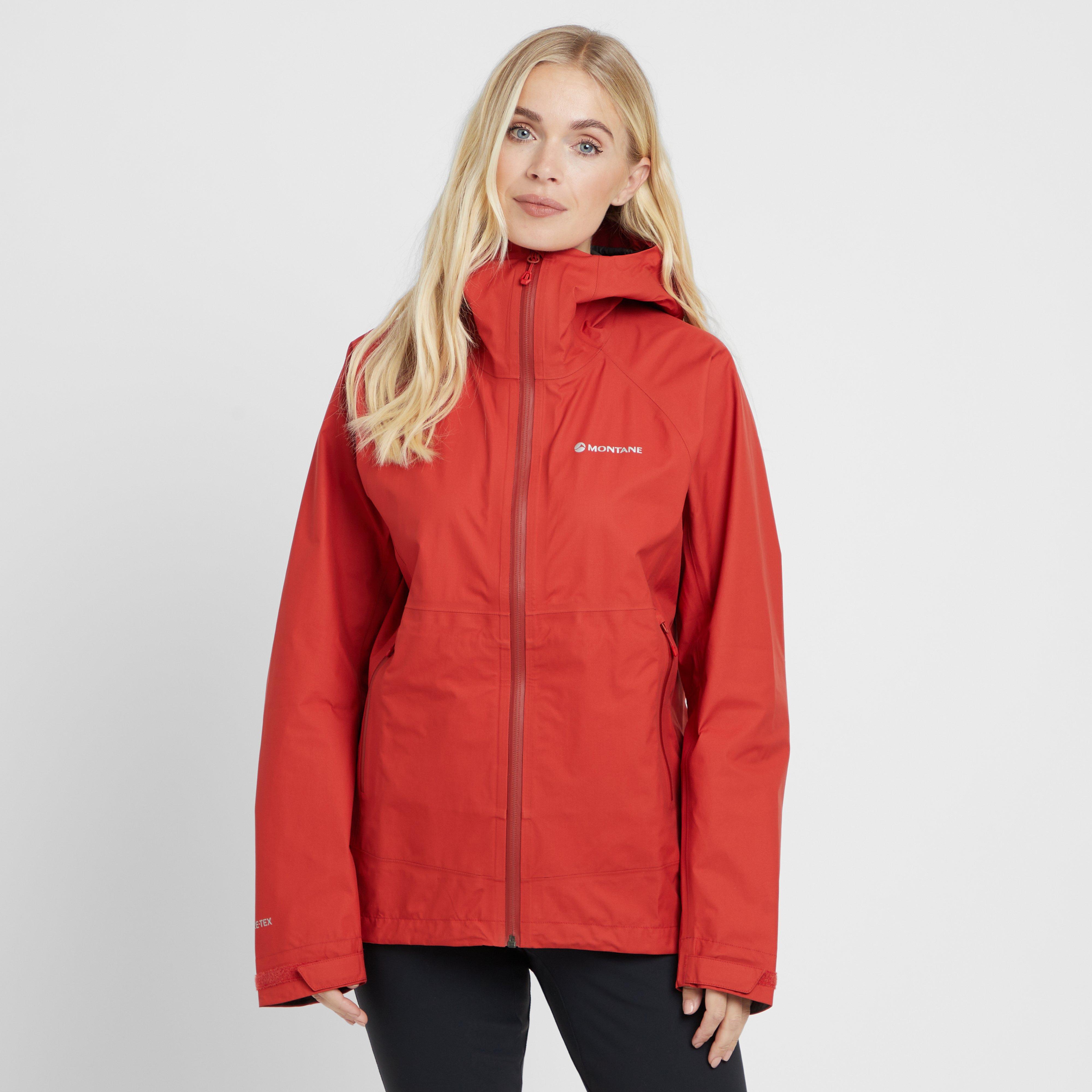 Montane Women's Spirit Lite Waterproof Jacket - Rd, RD