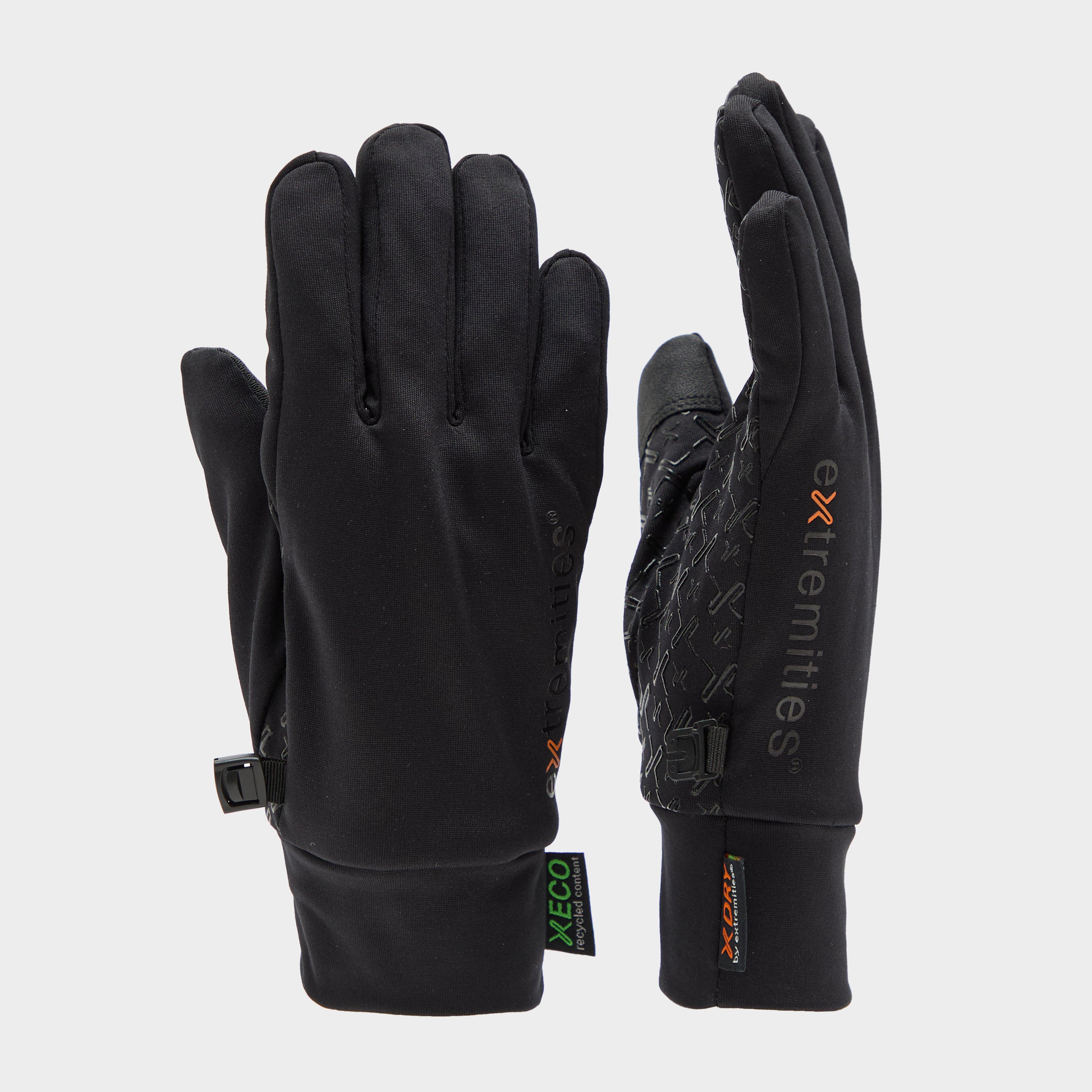 Extremities Women's Insulated Waterproof Power Liner Gloves - Blk, BLK