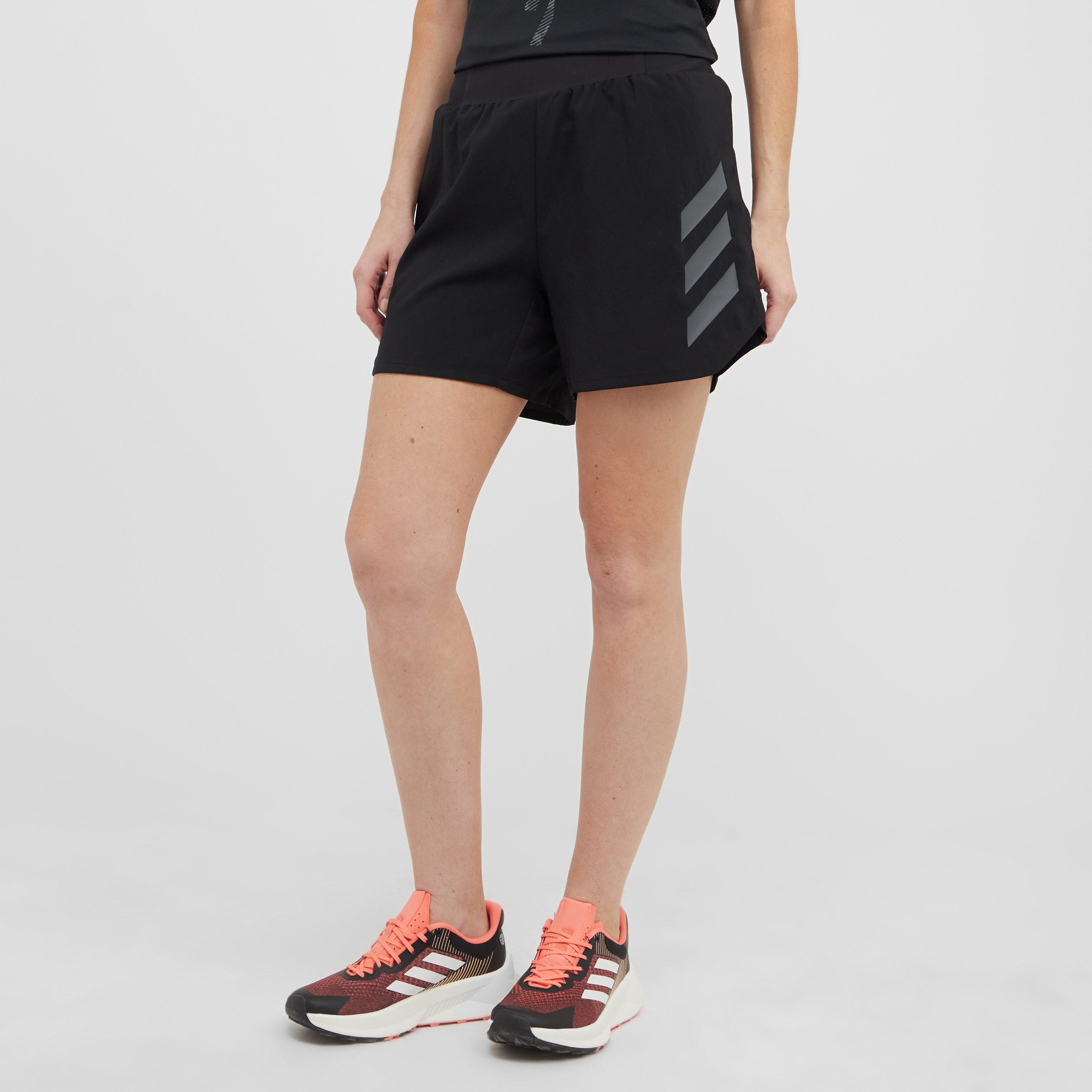 Adidas Terrex Women's Agravic Trail Running Shorts - Blk, BLK