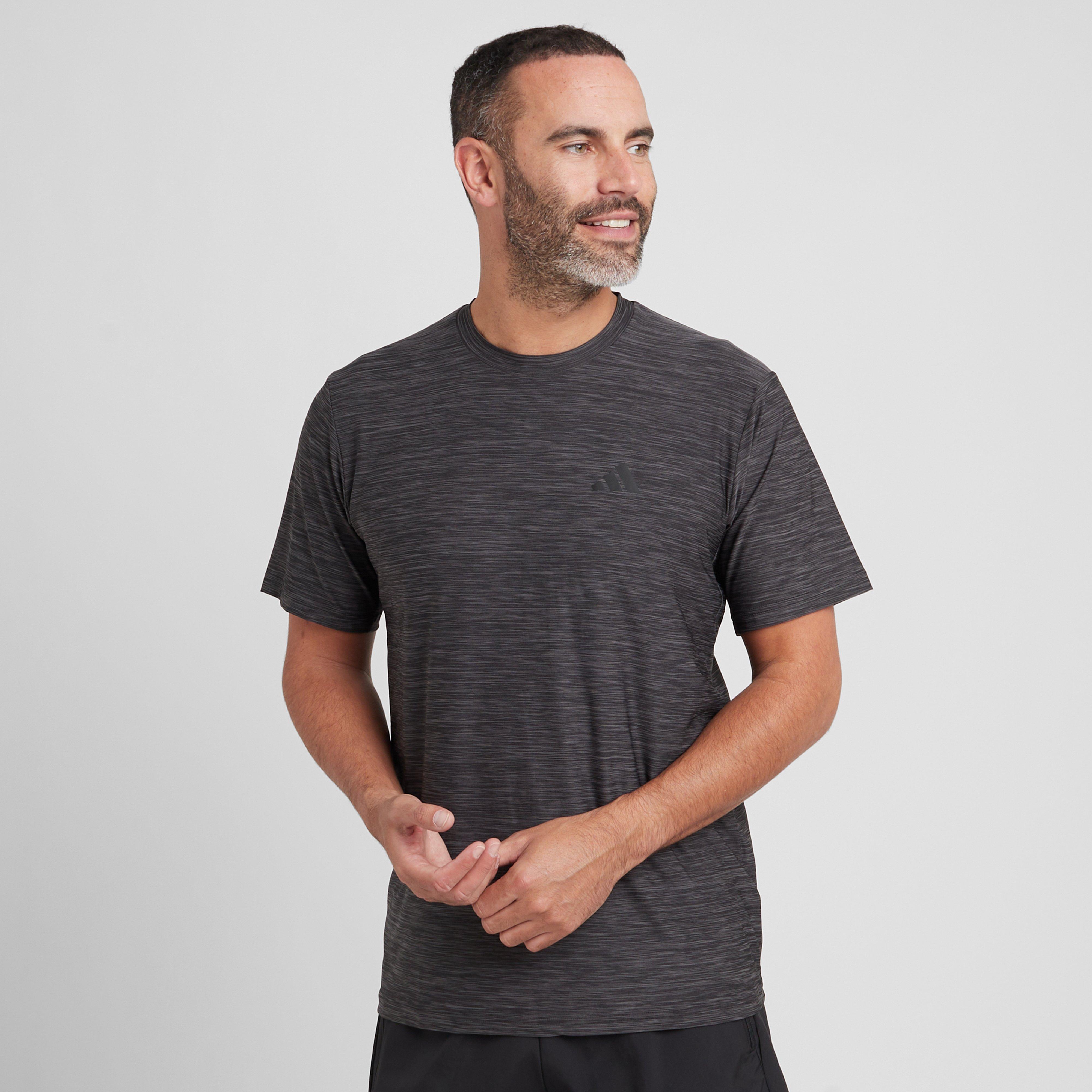 Men's Training Essential Stretch T-Shirt, Grey