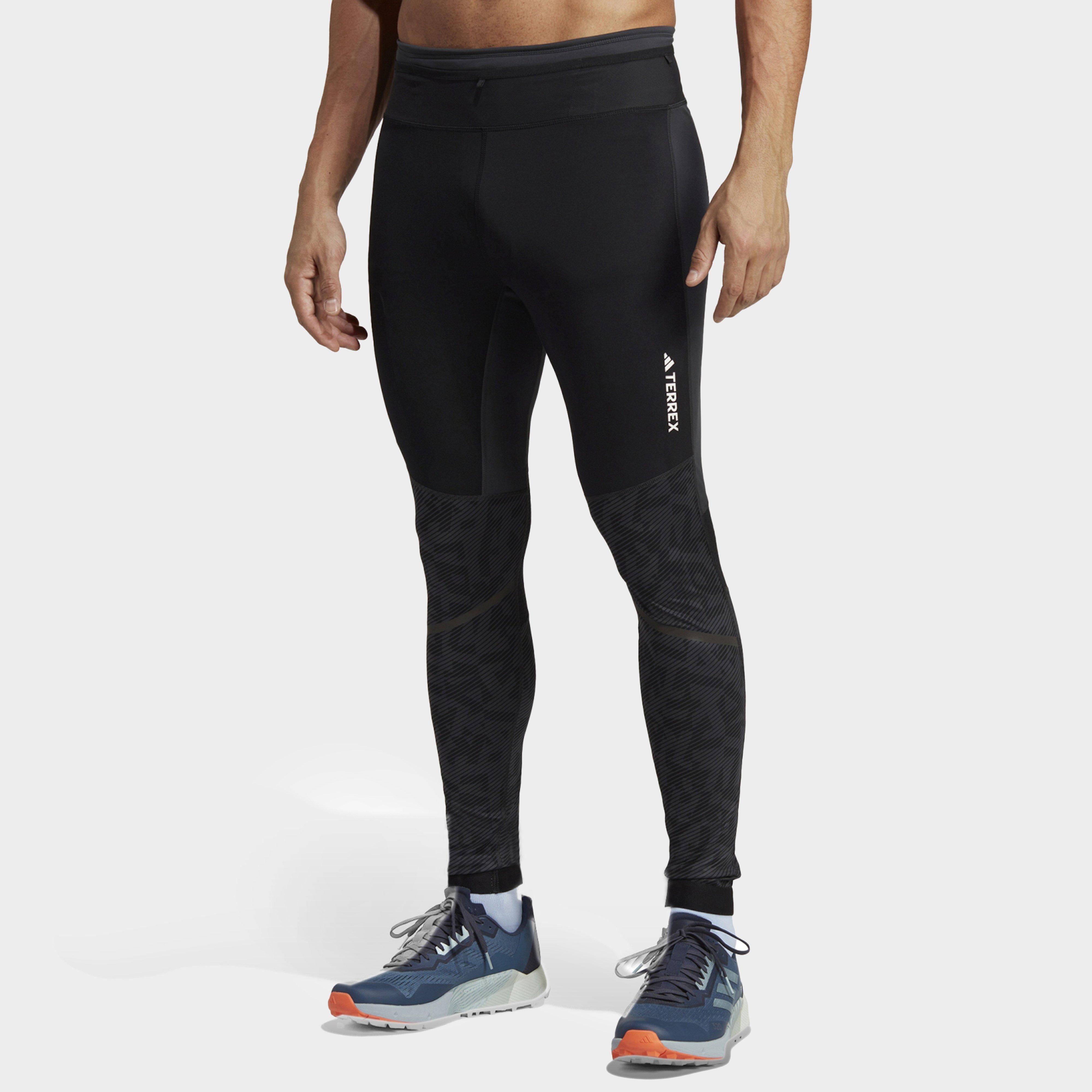 Men's Agravic Trail Running Leggings, Black