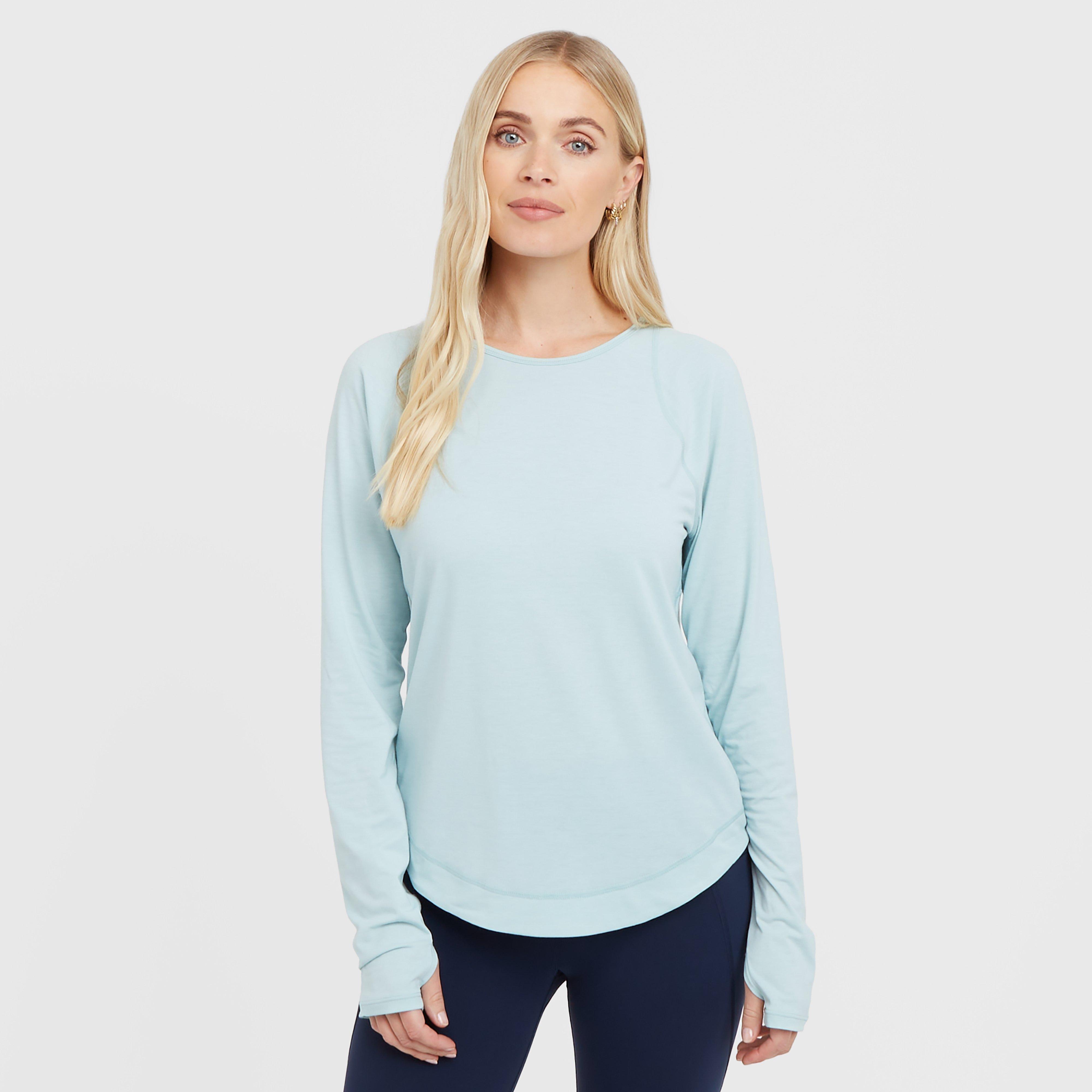 Women's Breathe Easy Running Long Sleeve Top, Blue