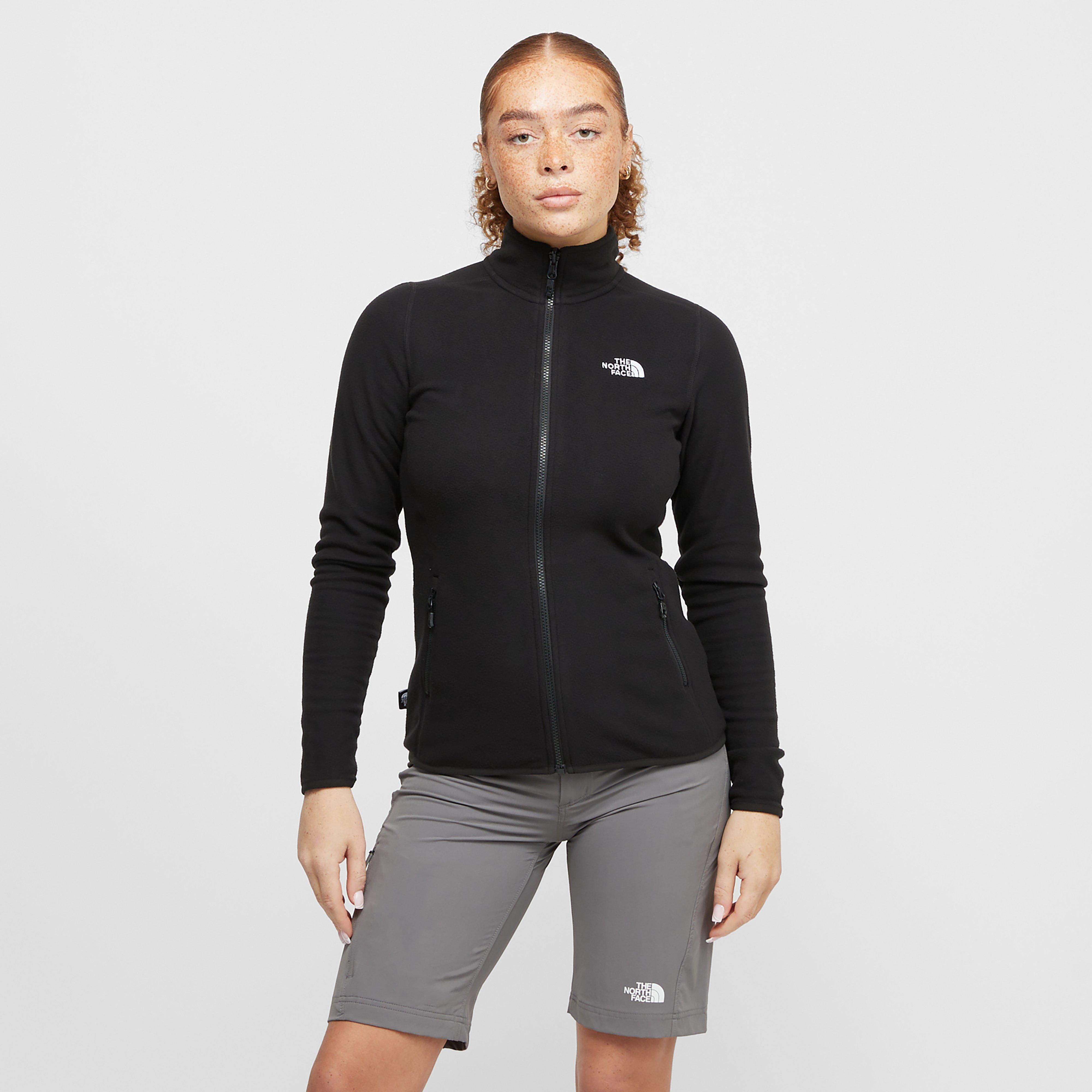 Women's 100 Glacier Full Zip Fleece - Black, Black
