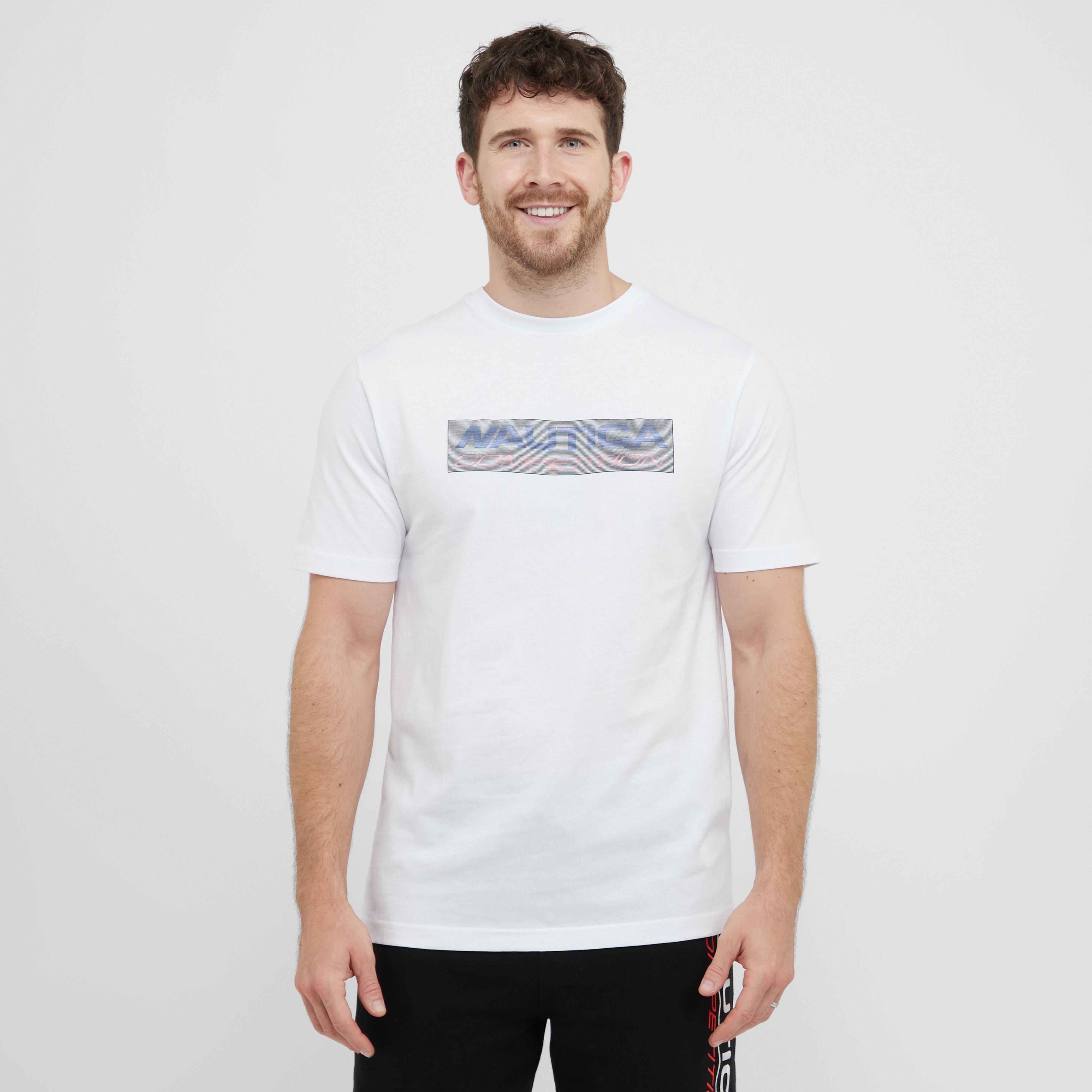 Men's Greendish T-Shirt - White, White