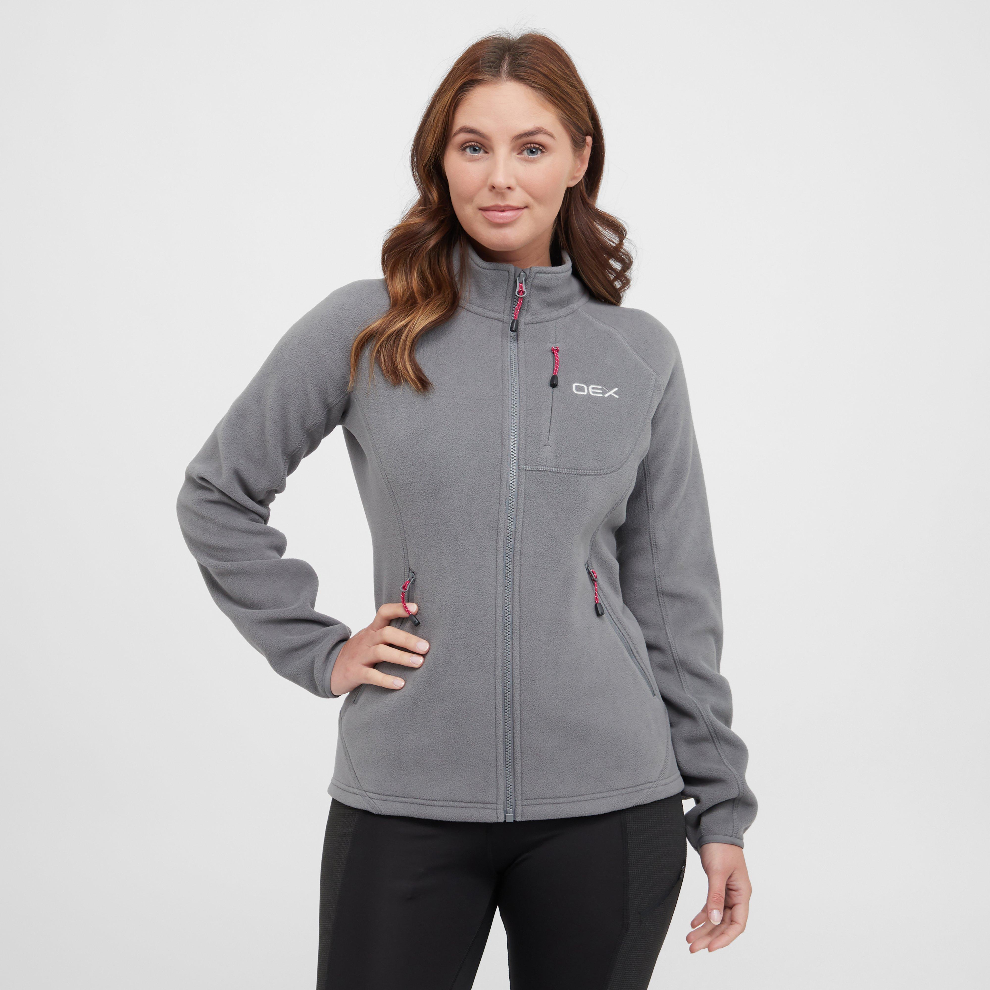 Women's Braidwood Full Zip Fleece, Grey