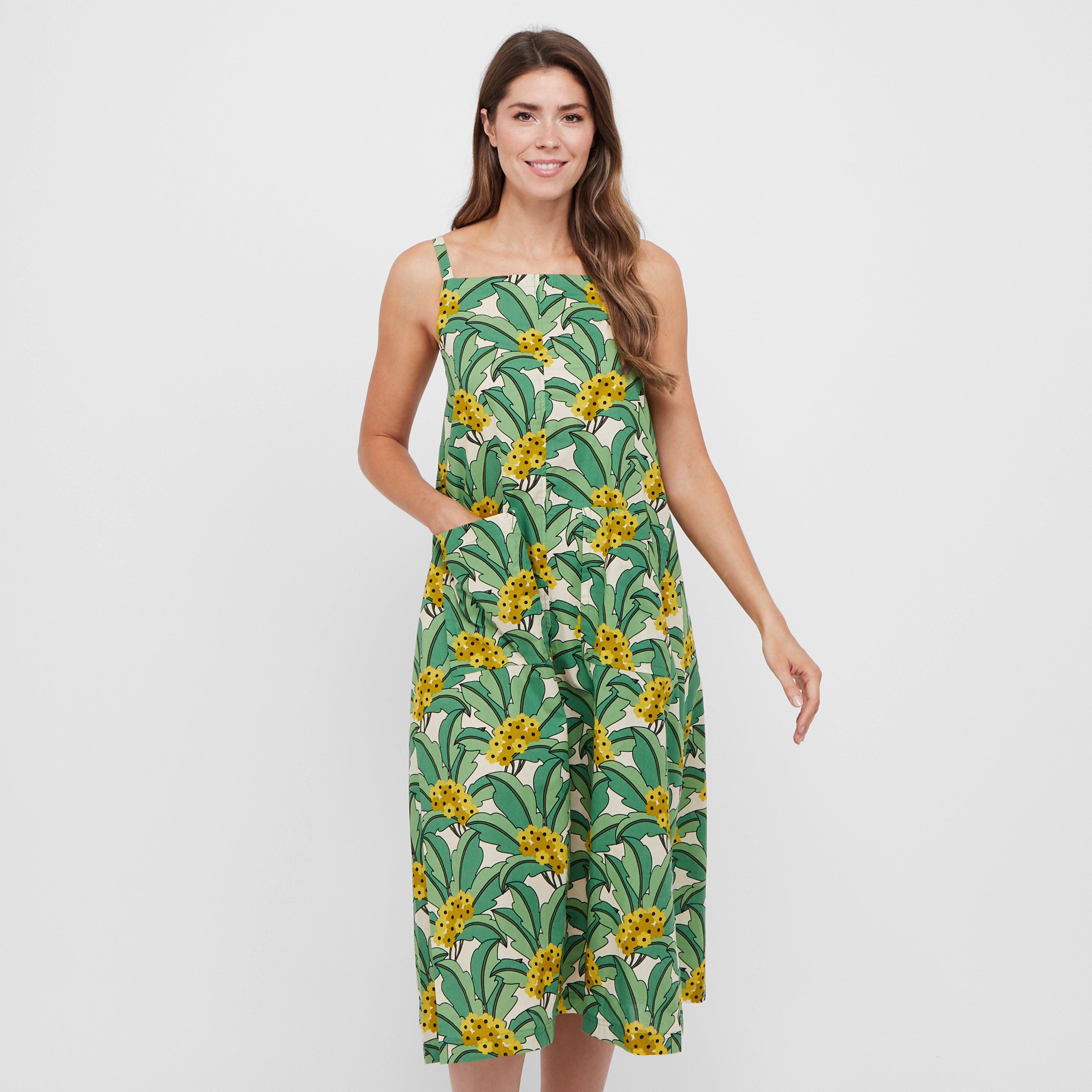 Women's Orla Kiely Sun Dress Ii - Green, Green
