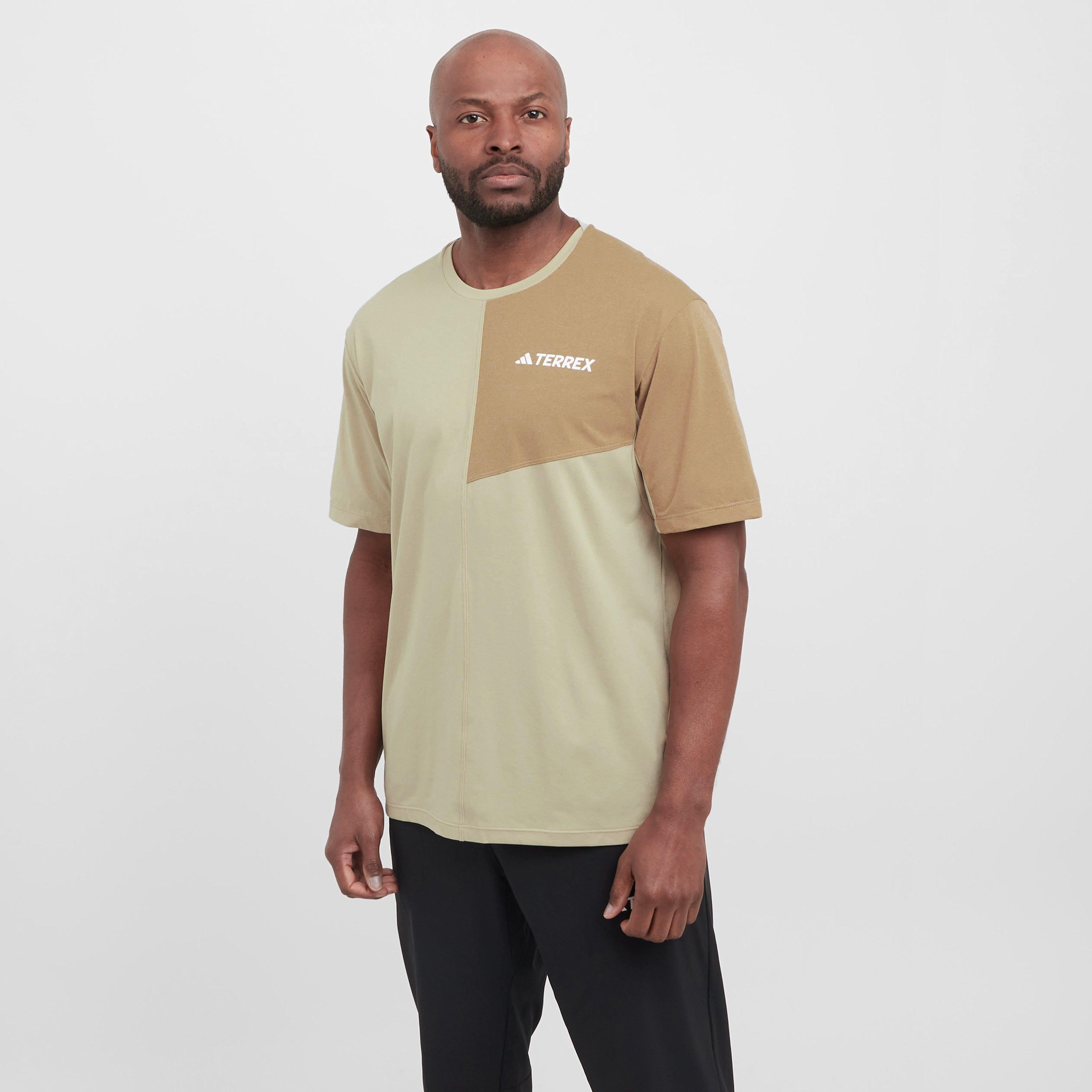 Men's Multi Climacool T-Shirt, Beige
