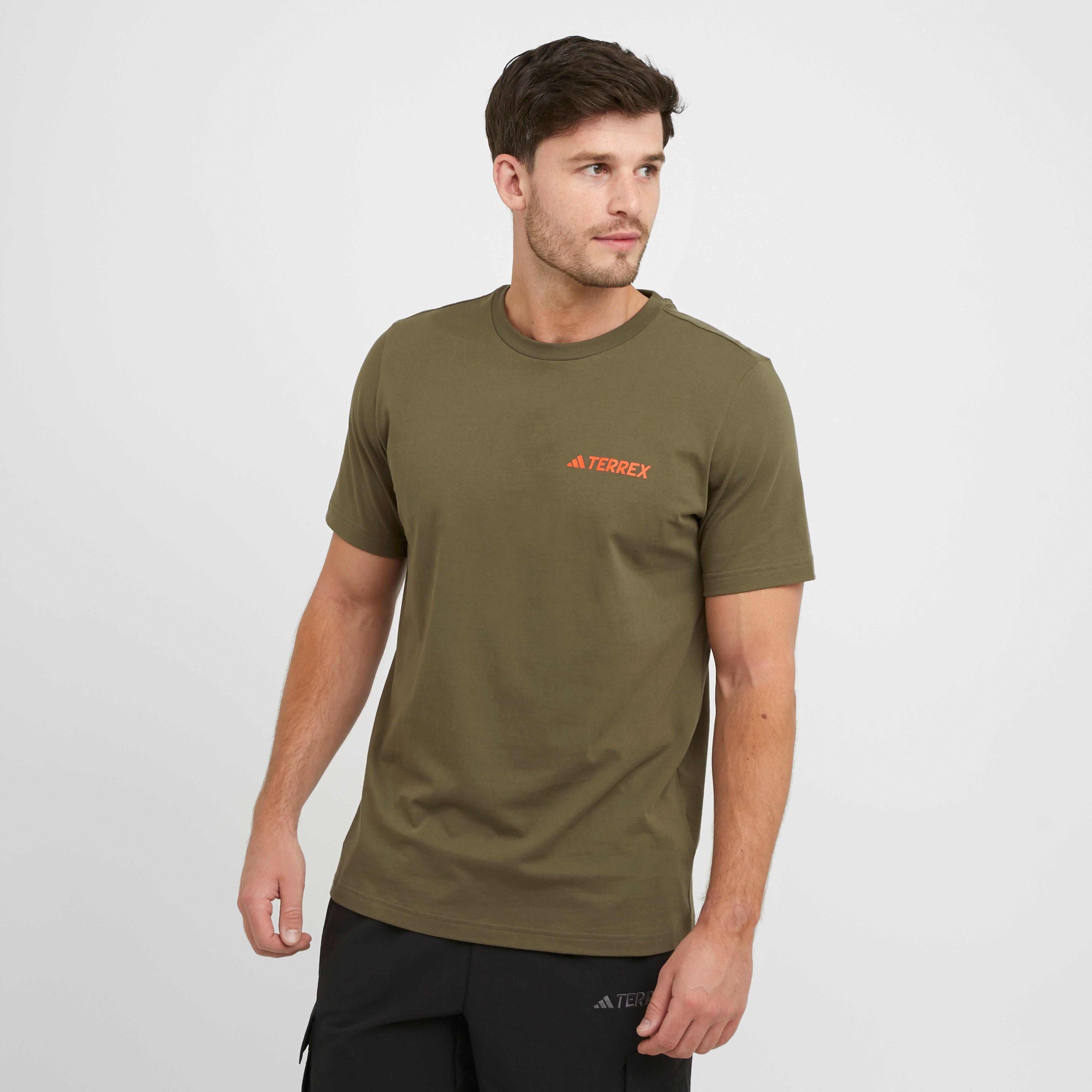 Men's Graphic Tee, Green