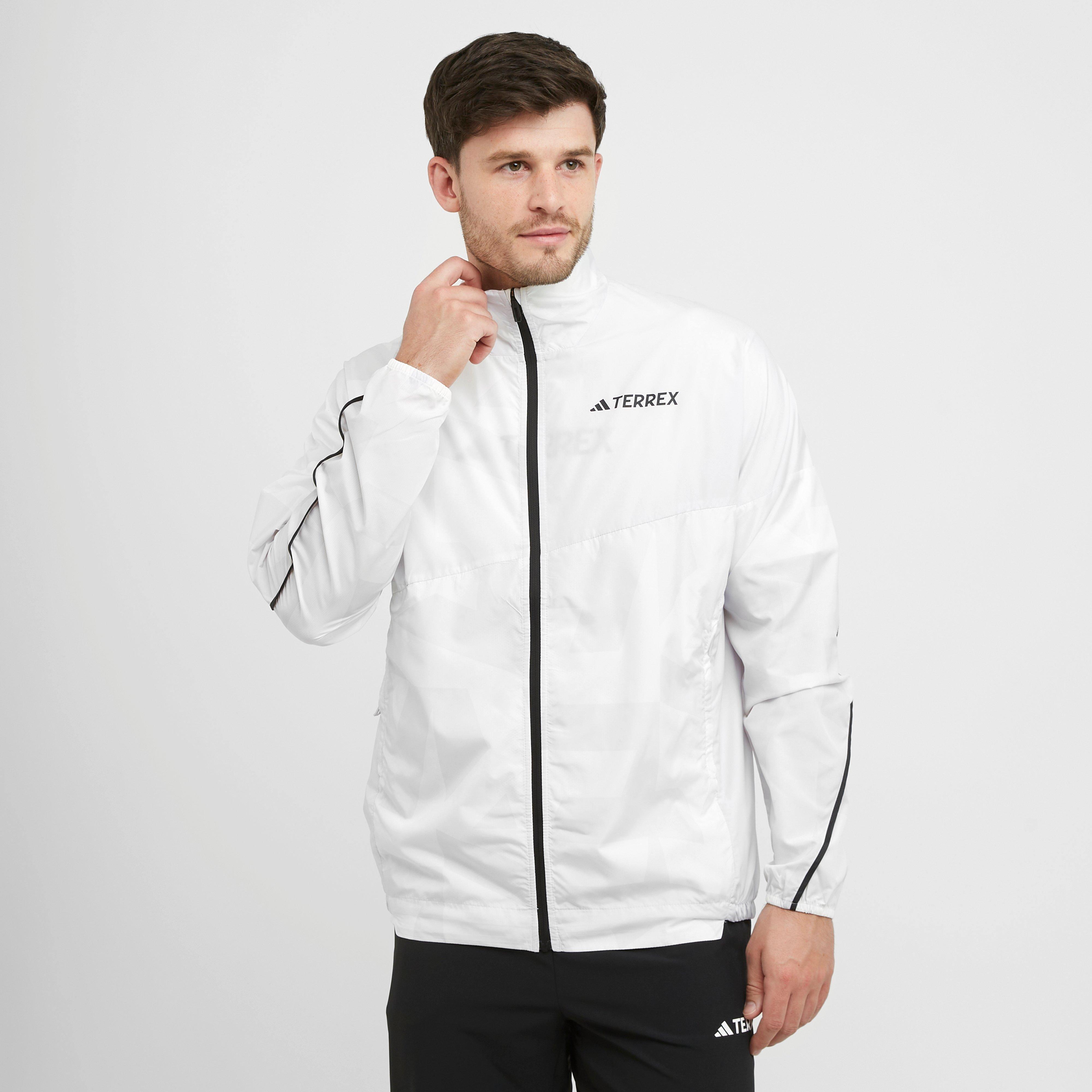 Adidas Terrex Men's Mt Print Wind Jacket - Wh, WH