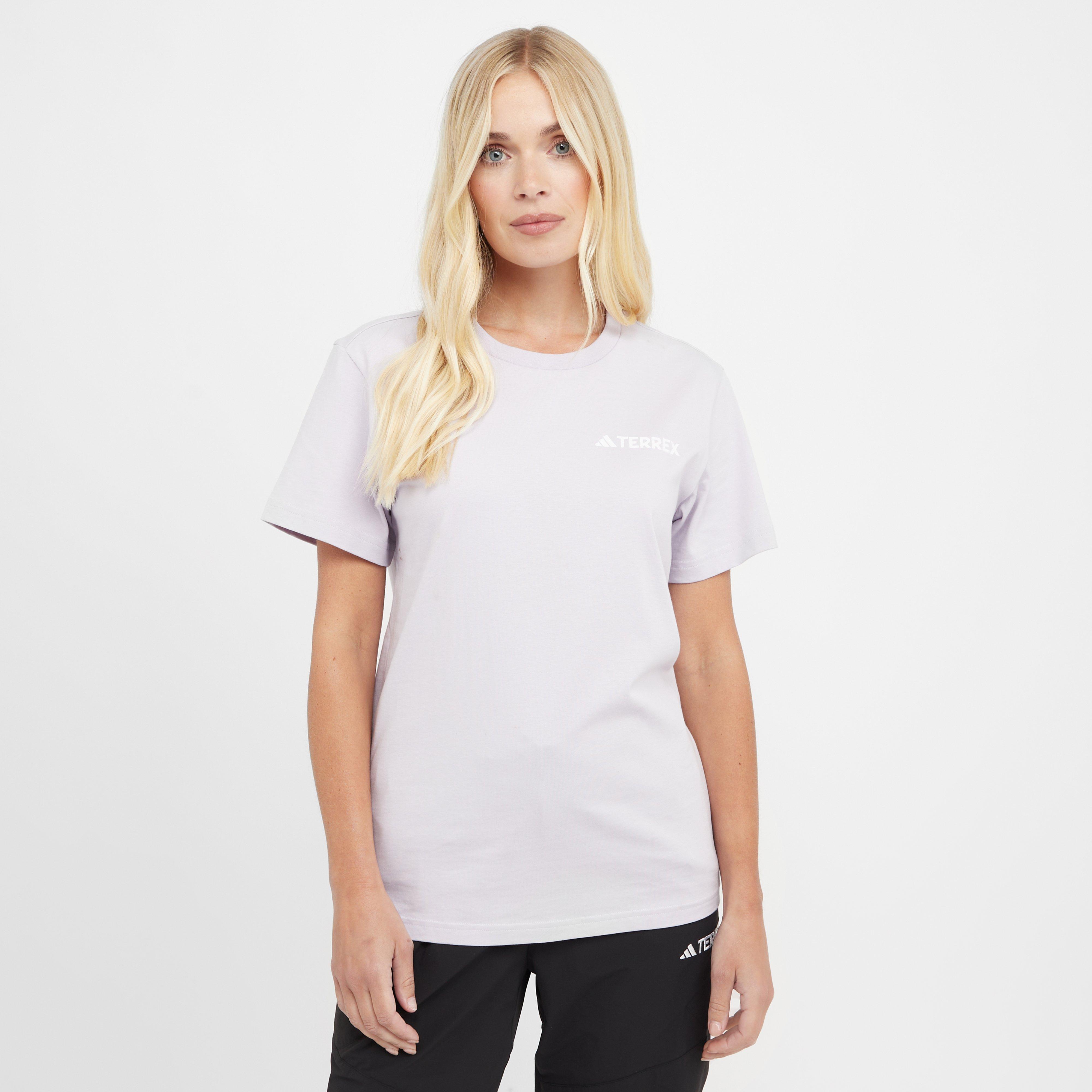 Women's Mountain T-Shirt, Purple