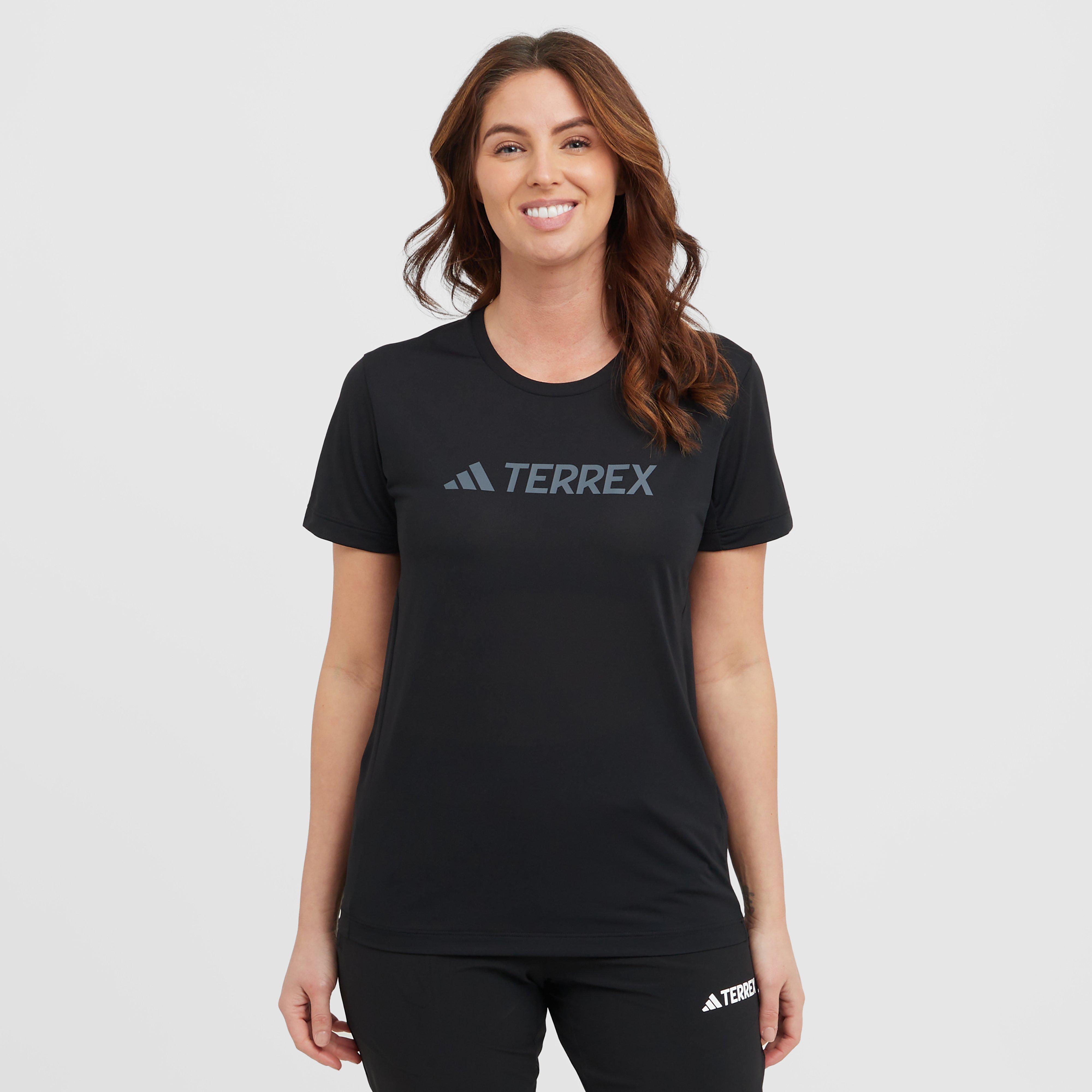 Women's Multi Climacool Logo Tech Tee, Black