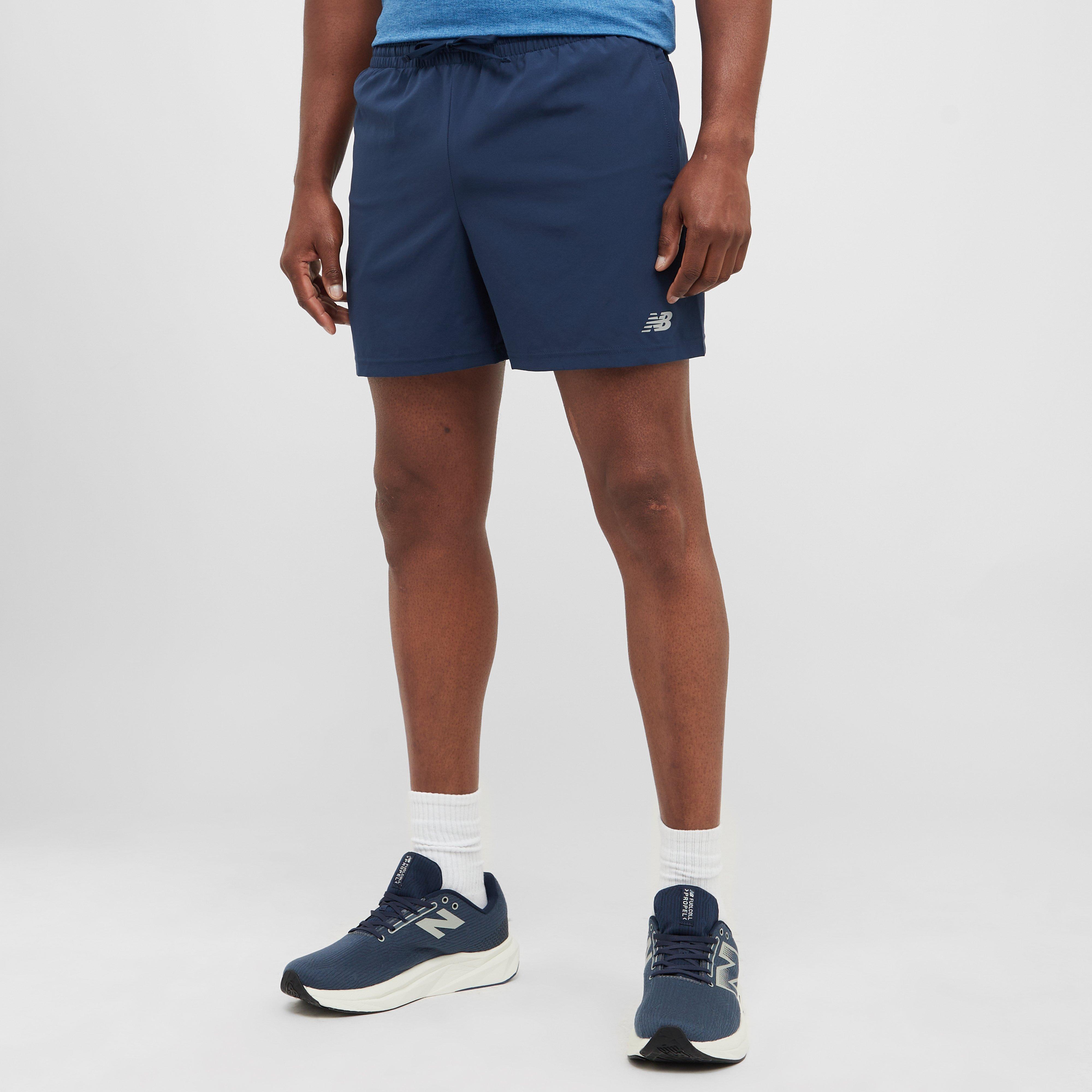 New Balance Men's Sports Essentials Shorts 5 Inch - Nvy, NVY