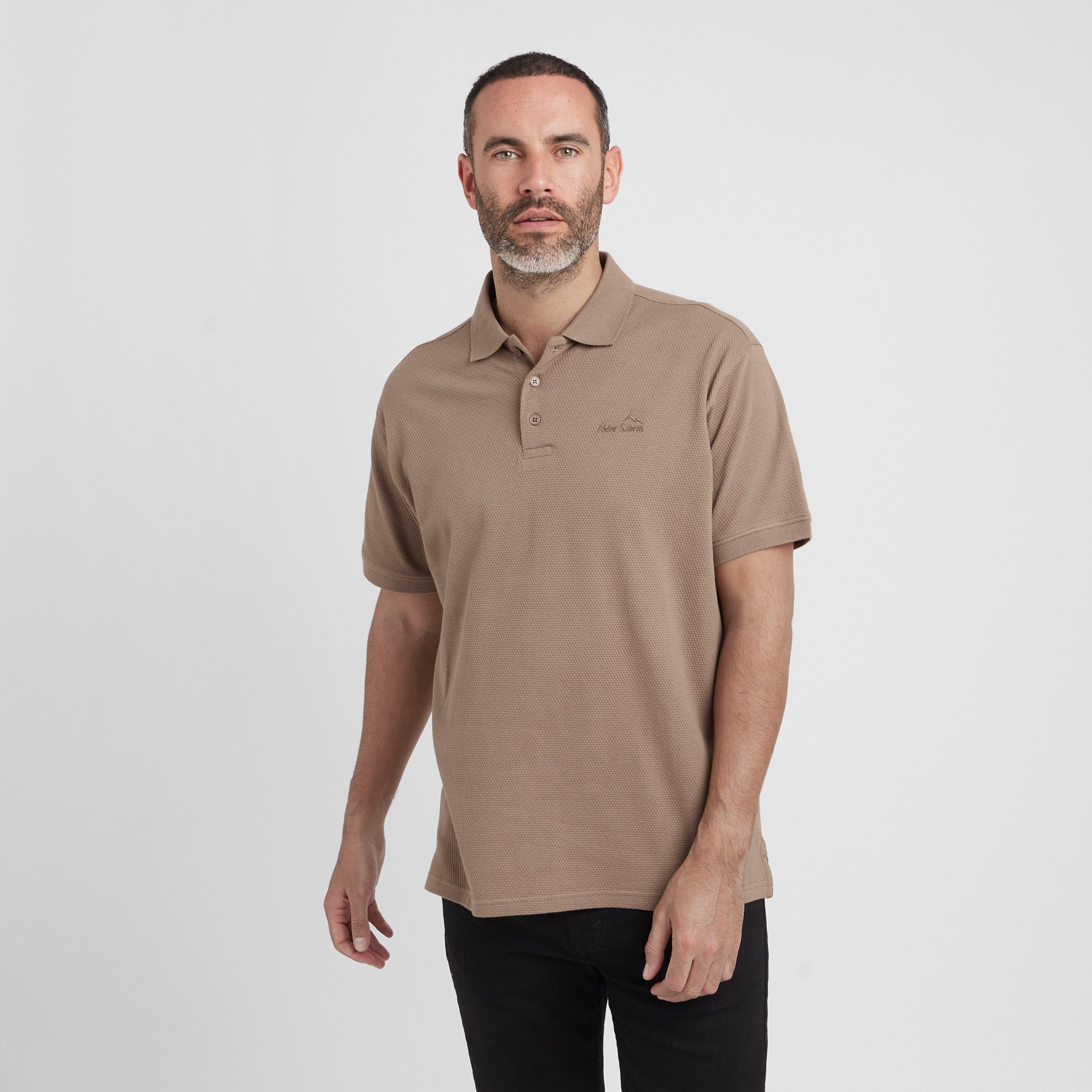 Men's Seascale Polo Shirt, Brown