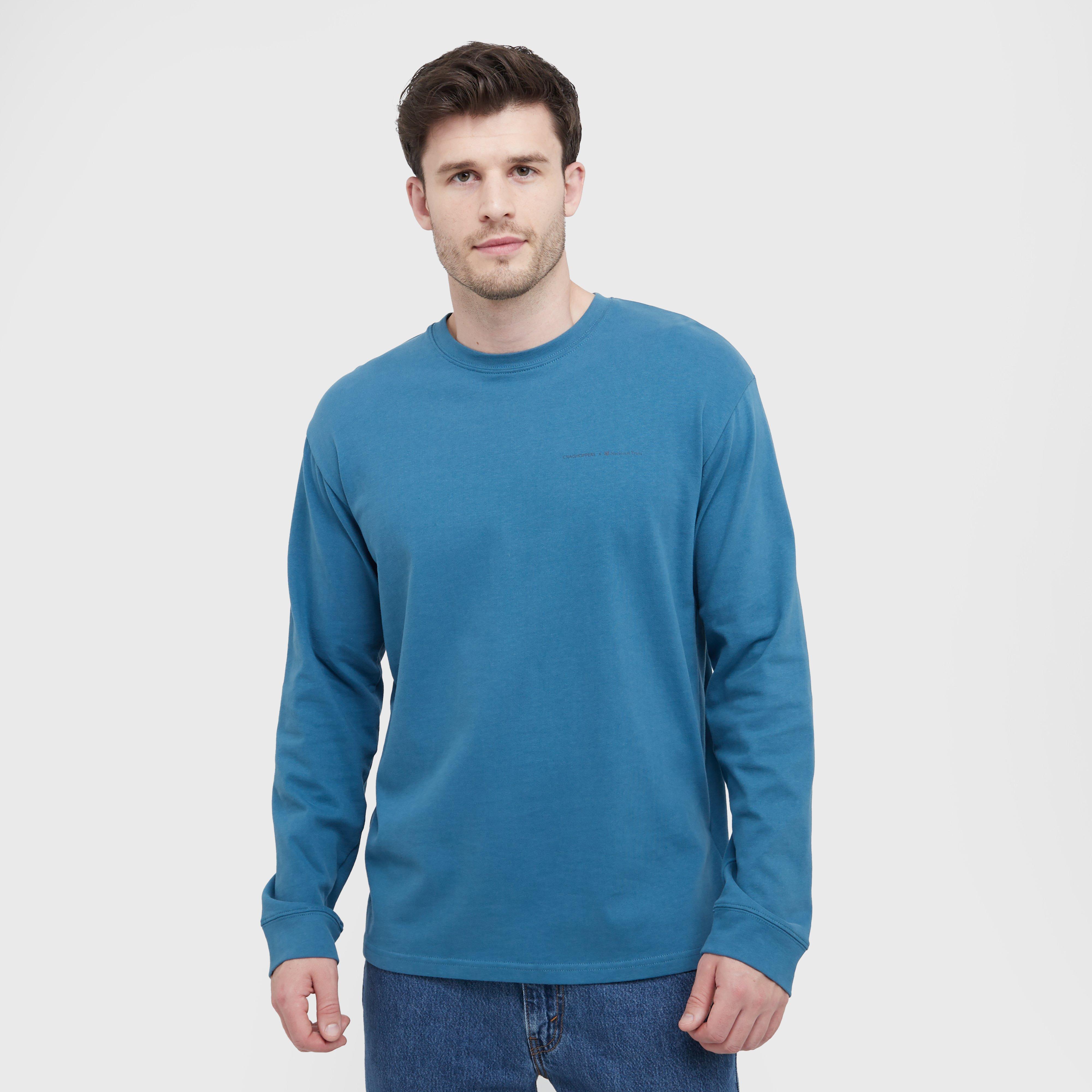 Men's National Trust Limestone Long Sleeve Top