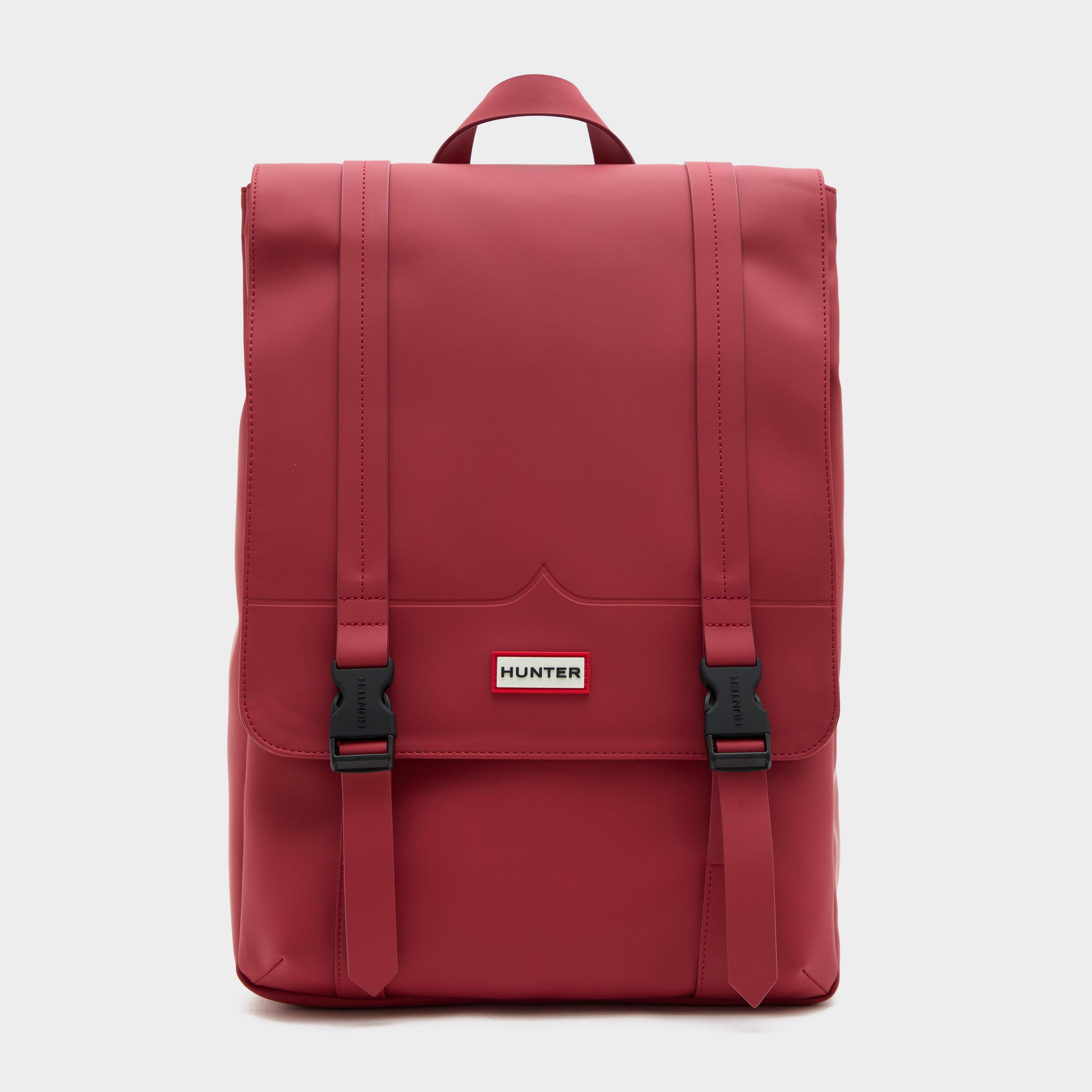 Original Rubberised Large Backpack - Red