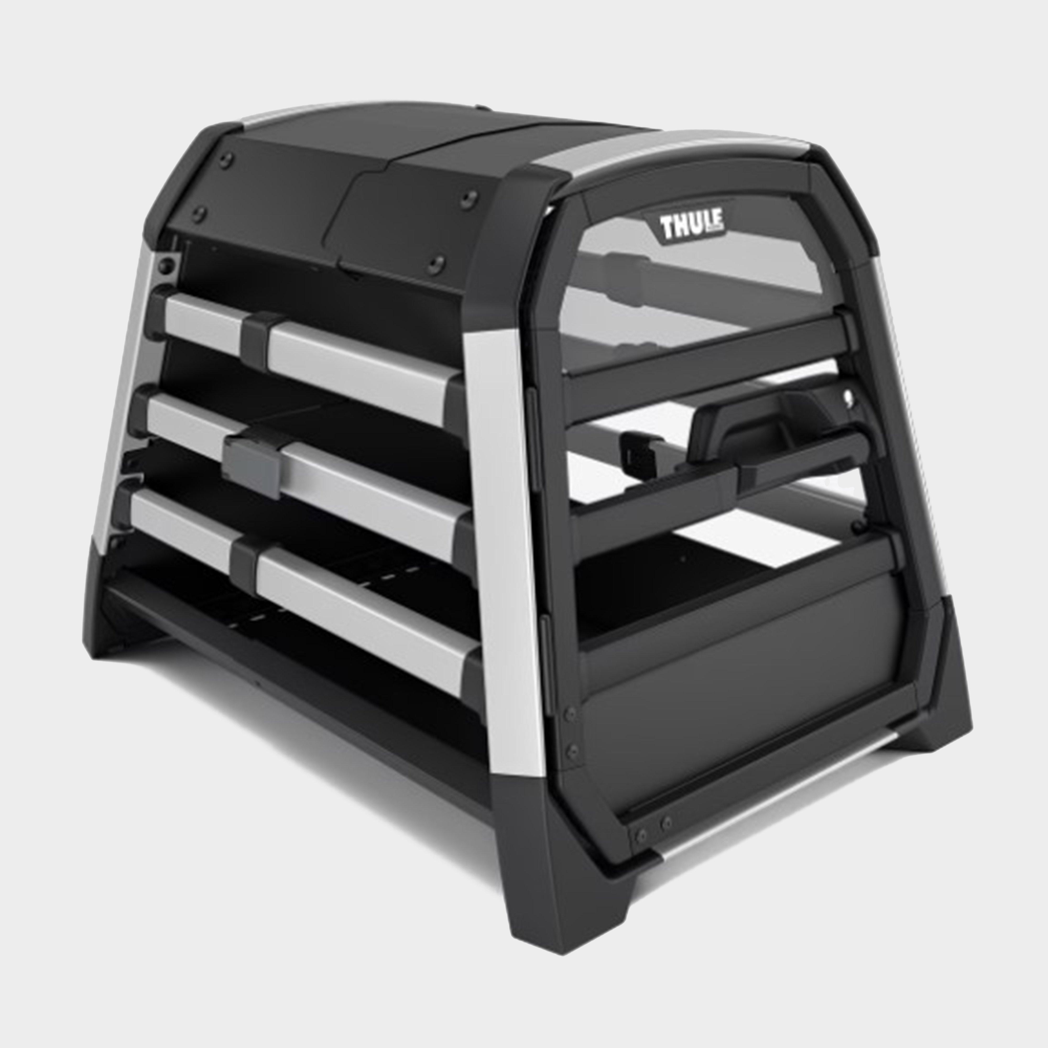 Allax Extra Small Compact Dog Crate - Black, Black