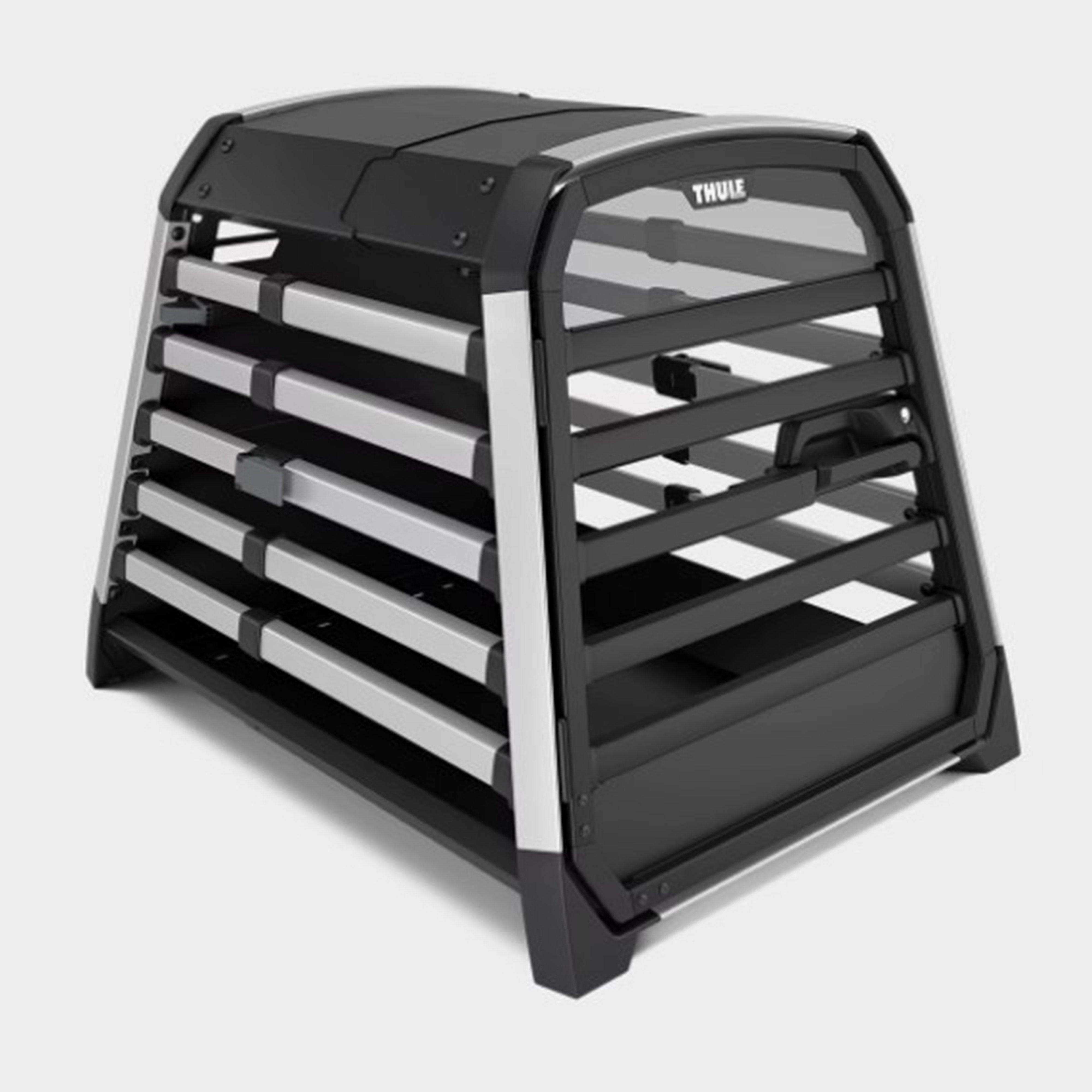 Image of Allax Medium Compact Dog Crate, Black