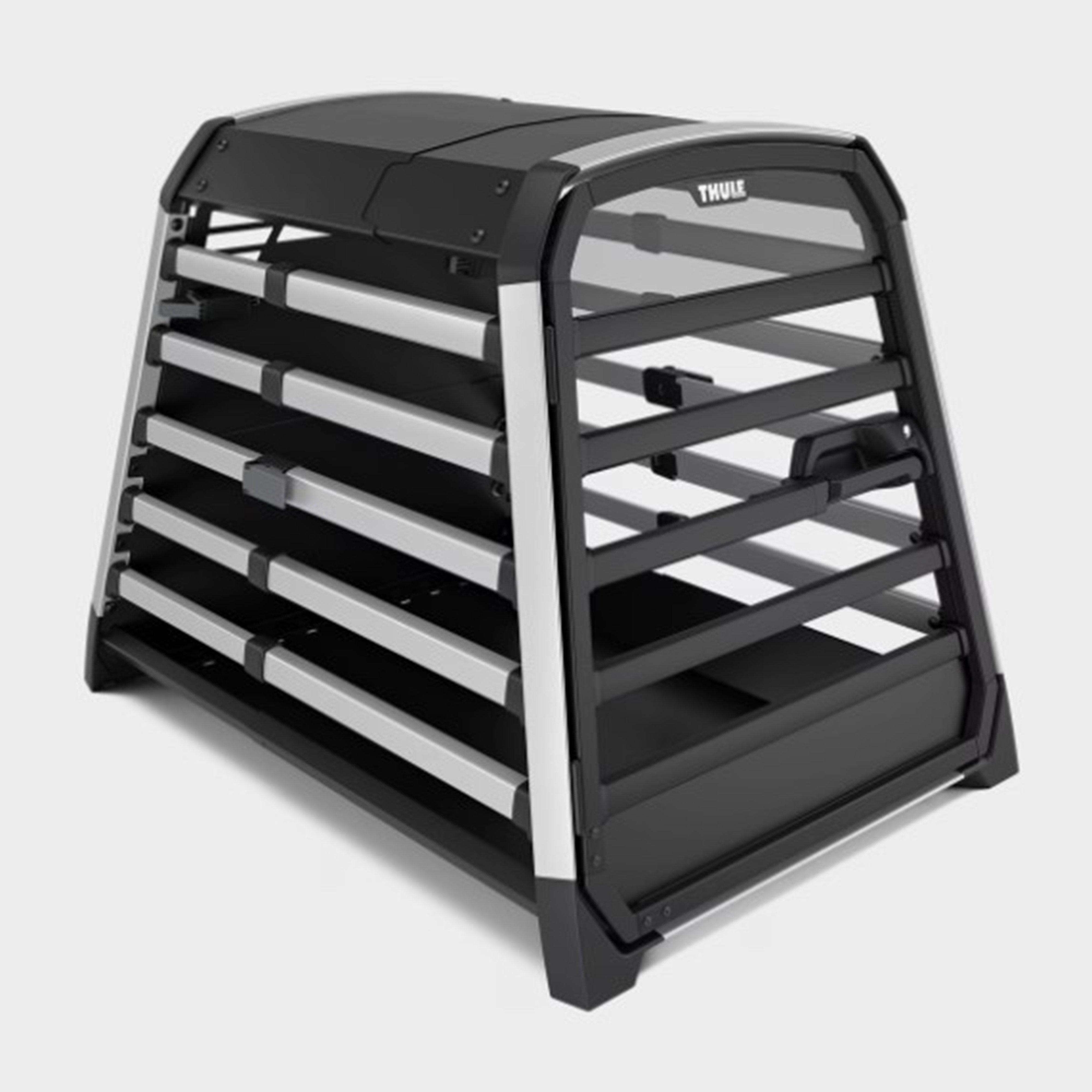 Allax Xl Compact Dog Crate - Black, Black