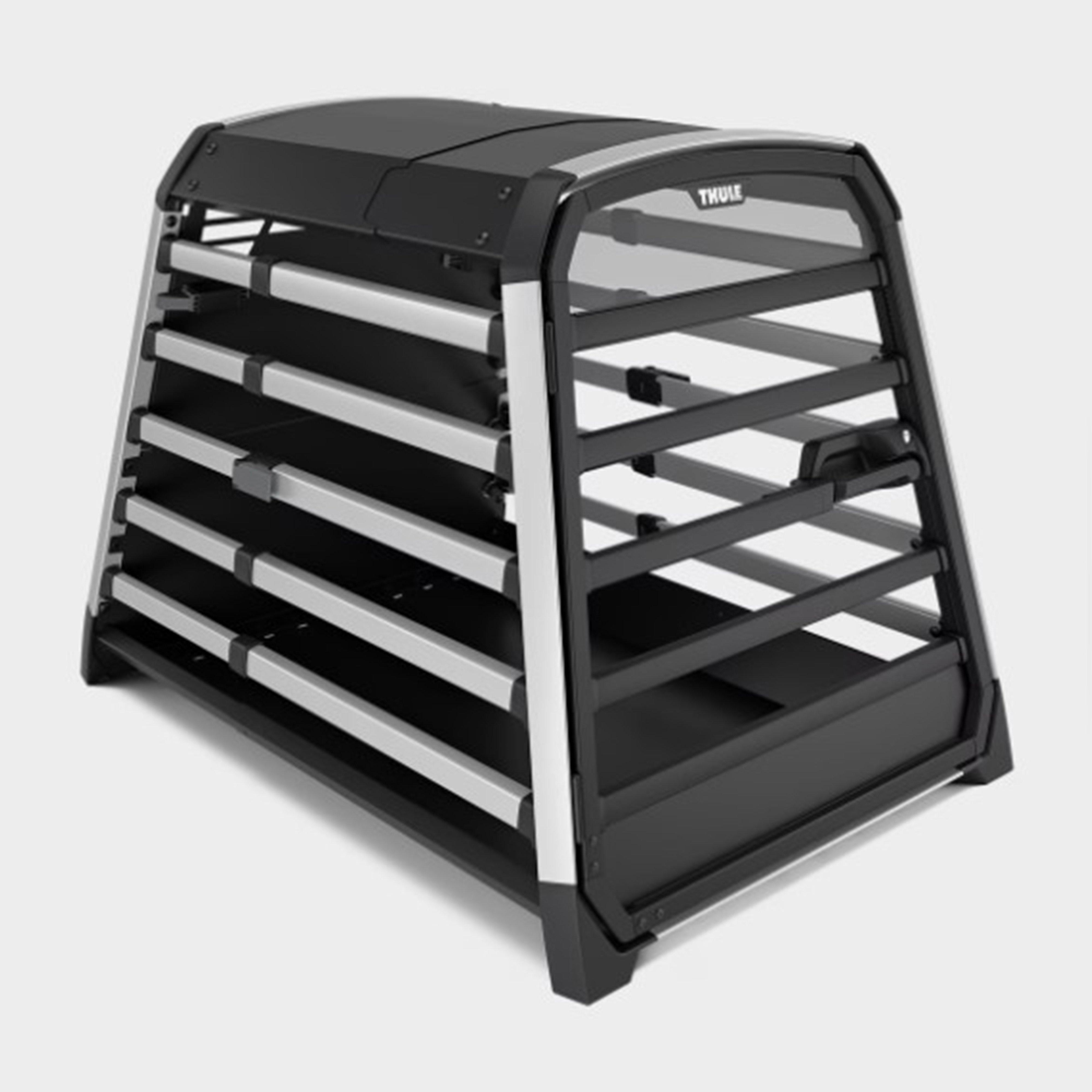 Allax Xxl Compact Dog Crate - Black, Black