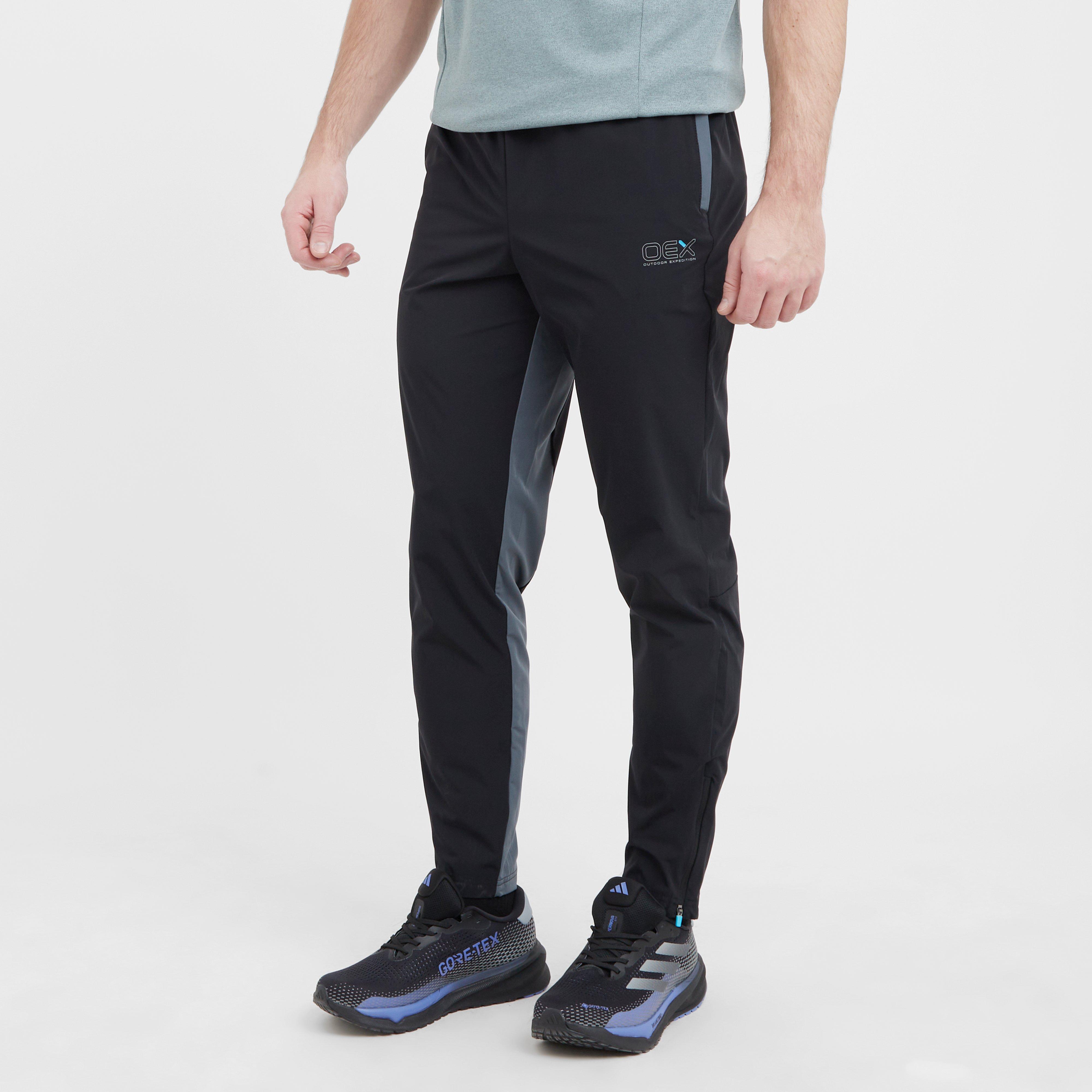 Oex Blue Men's Pennine Track Pants - Dgy, DGY