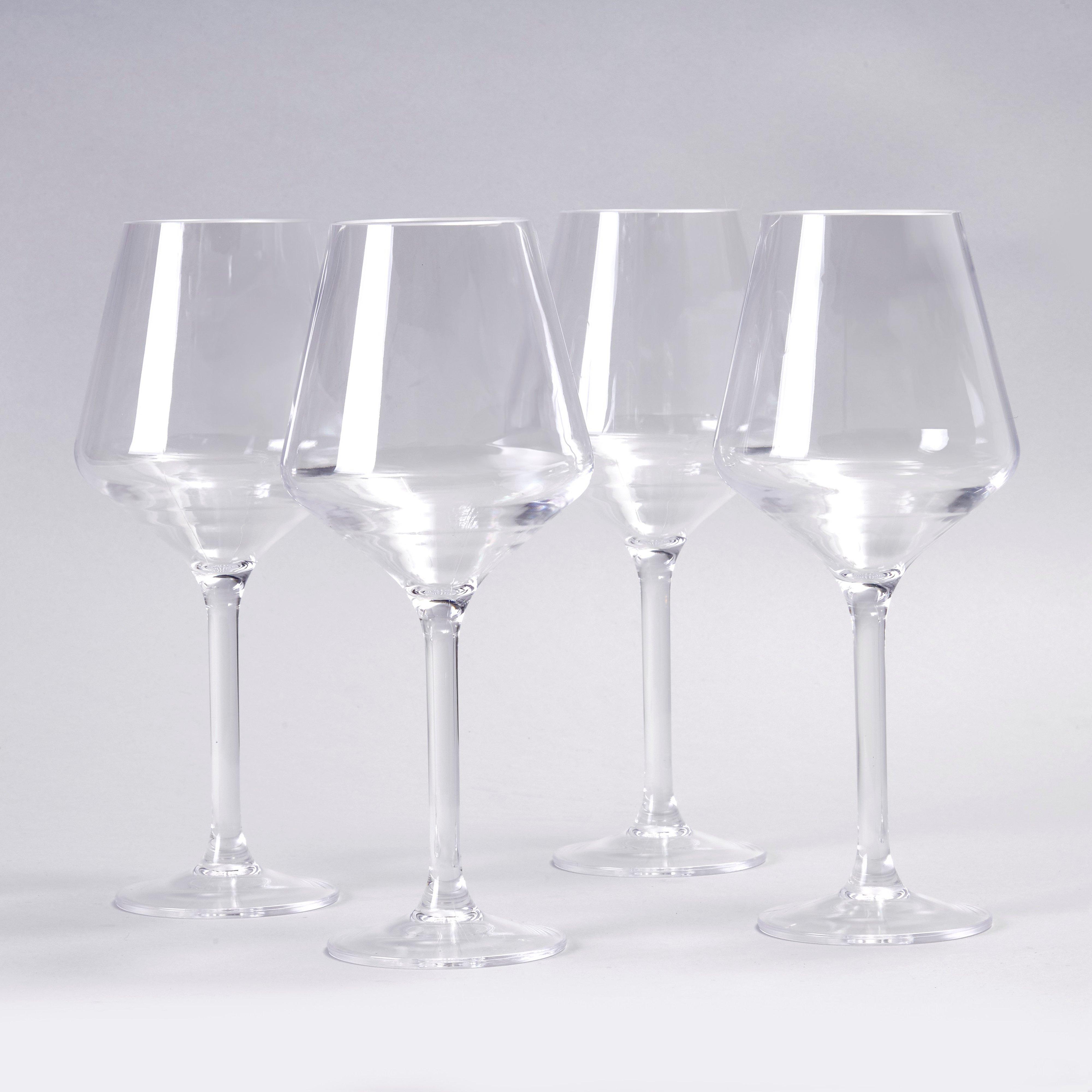 Click to view product details and reviews for 4 Pack Wine Glass Set Clear Clear.