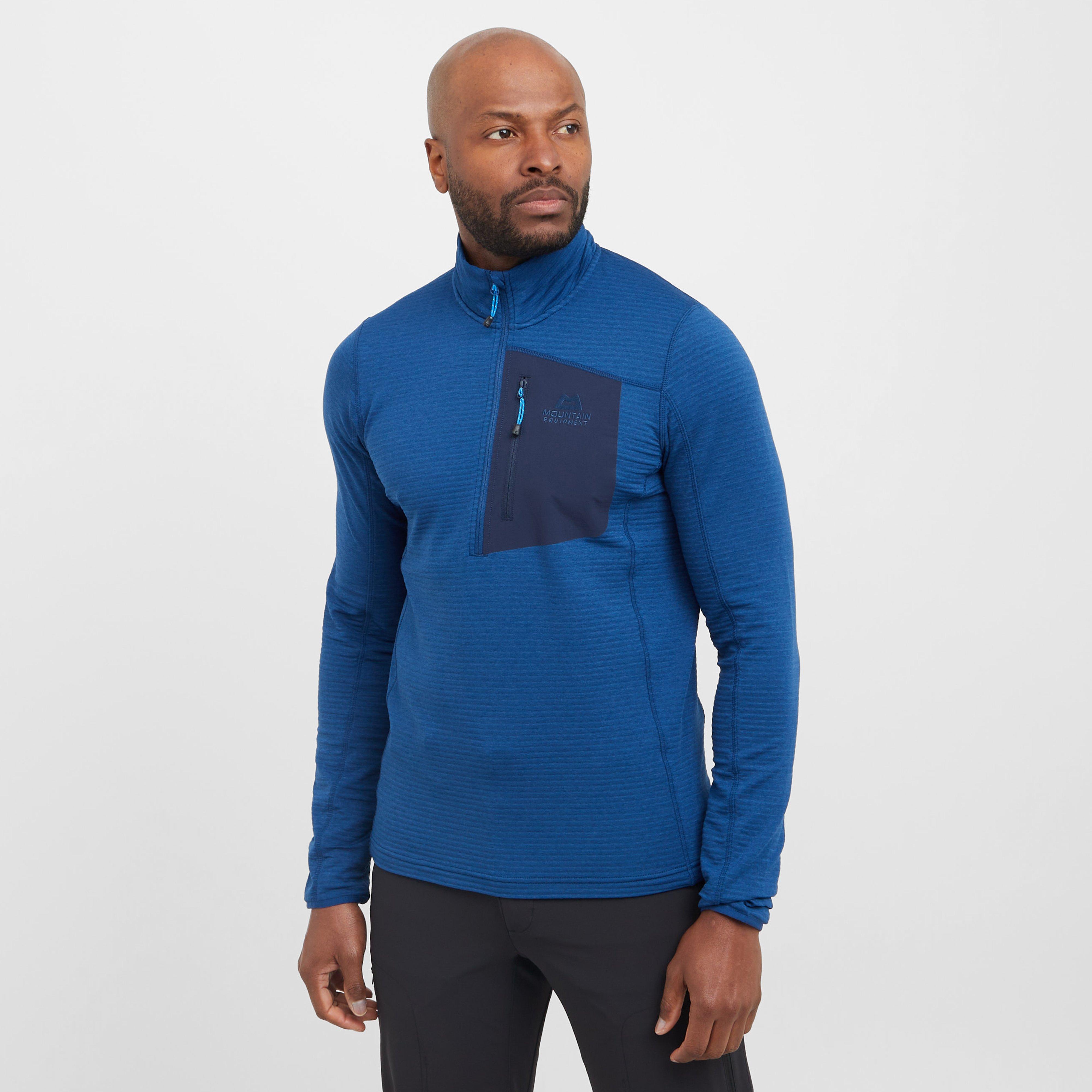 Mountain Equipment Men's Lumiko Zip Top - Blu, BLU