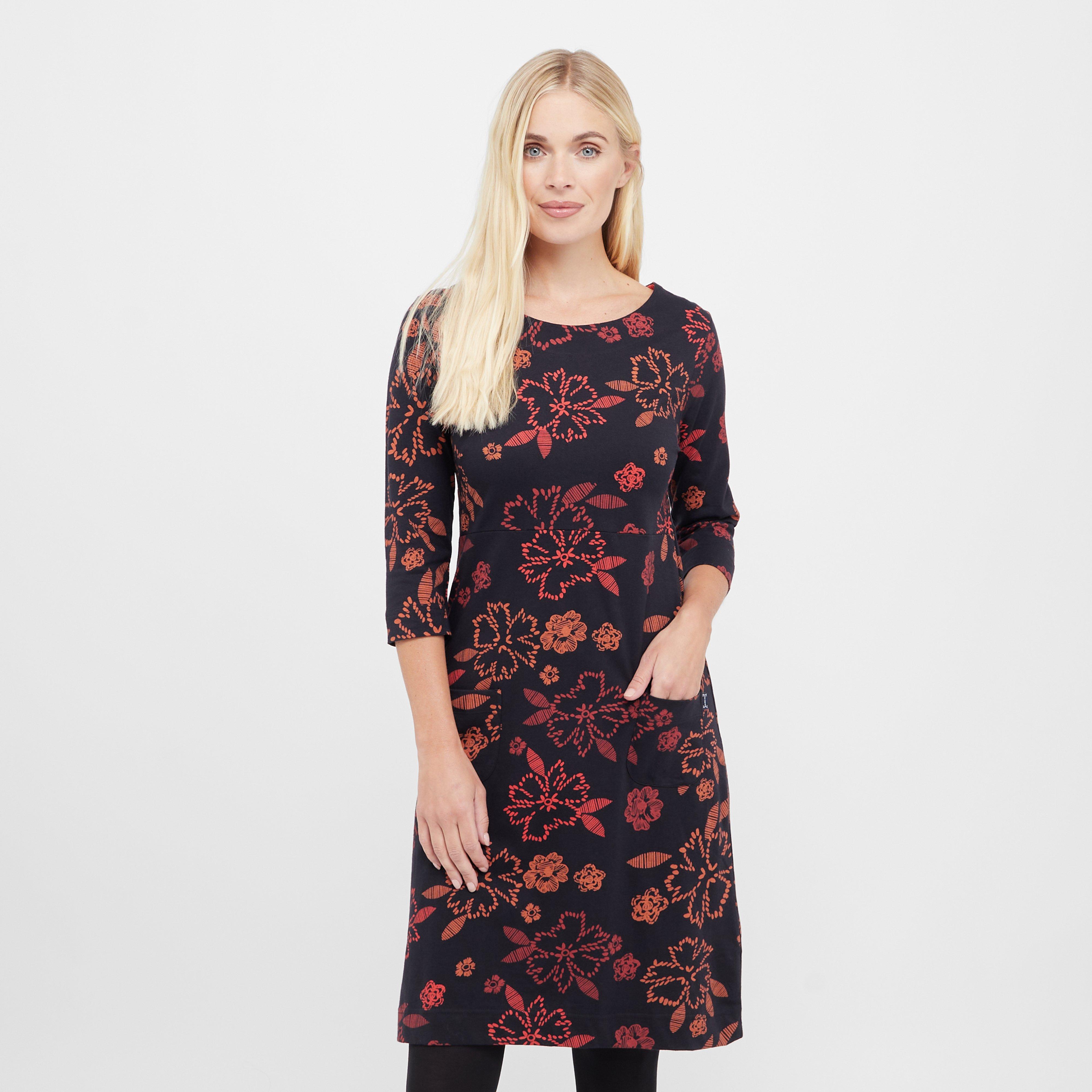 Women's Starshine Organic Jersey Dress - Black, Black