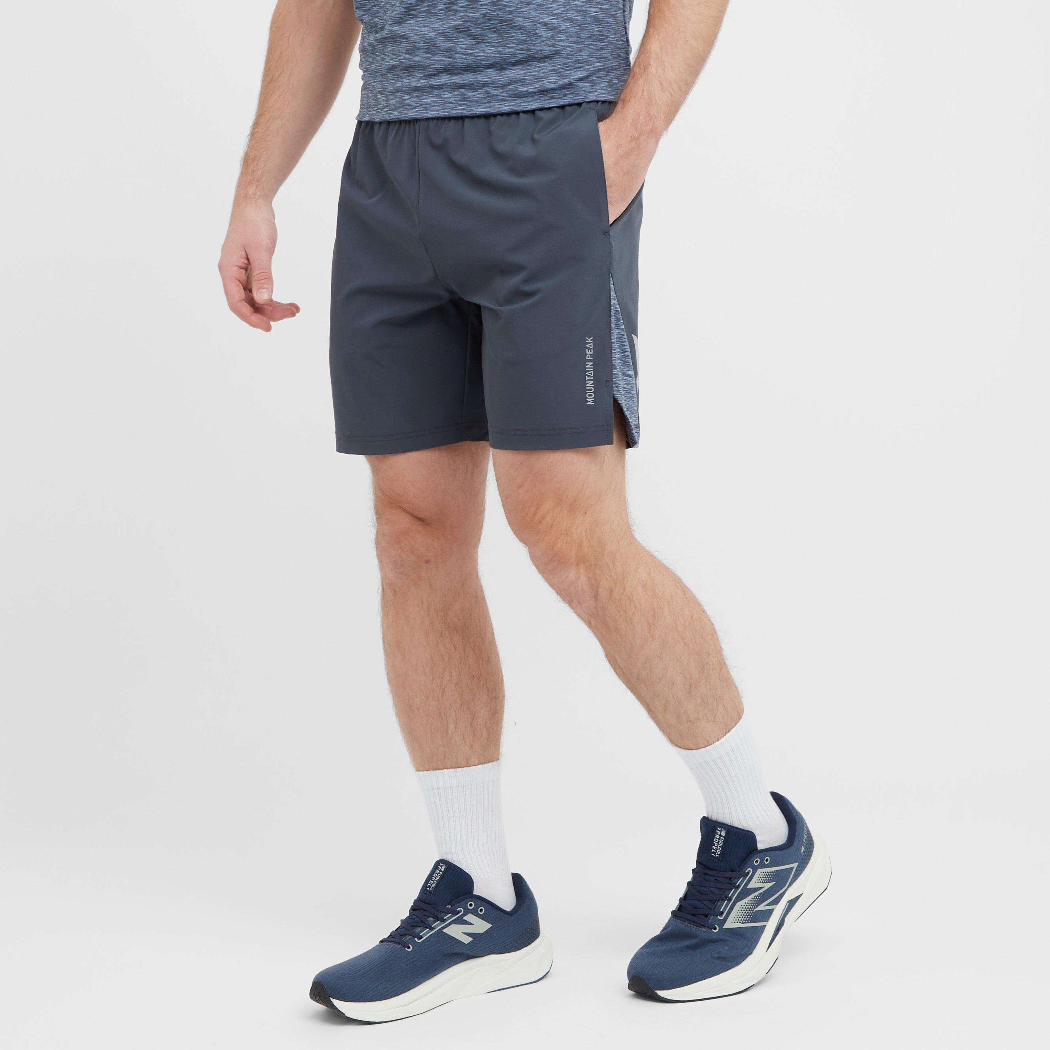 Mountain Peak Men's Sprint Shorts - Blu, BLU