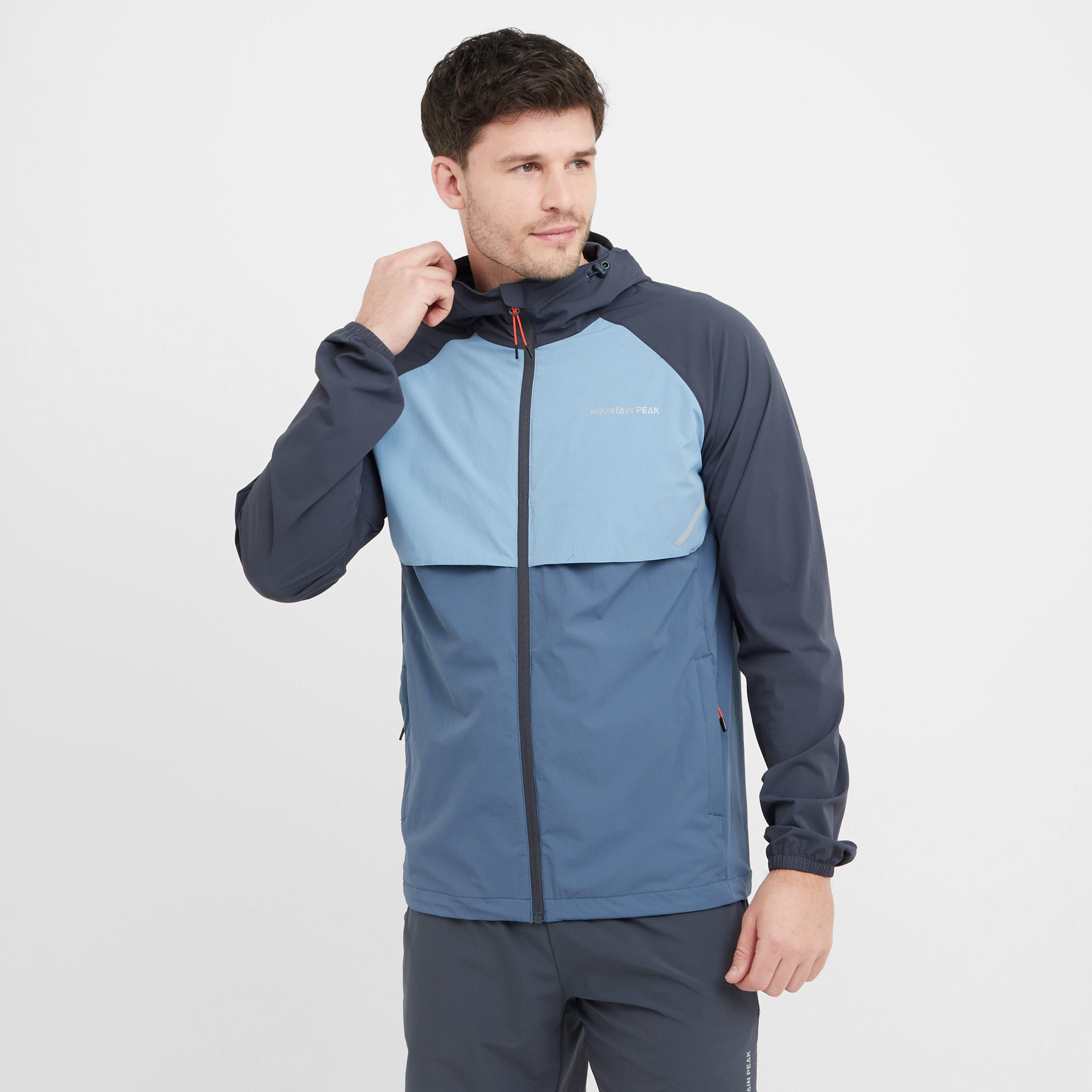 Mountain Peak Men's Tech Active Jacket - Blu, BLU