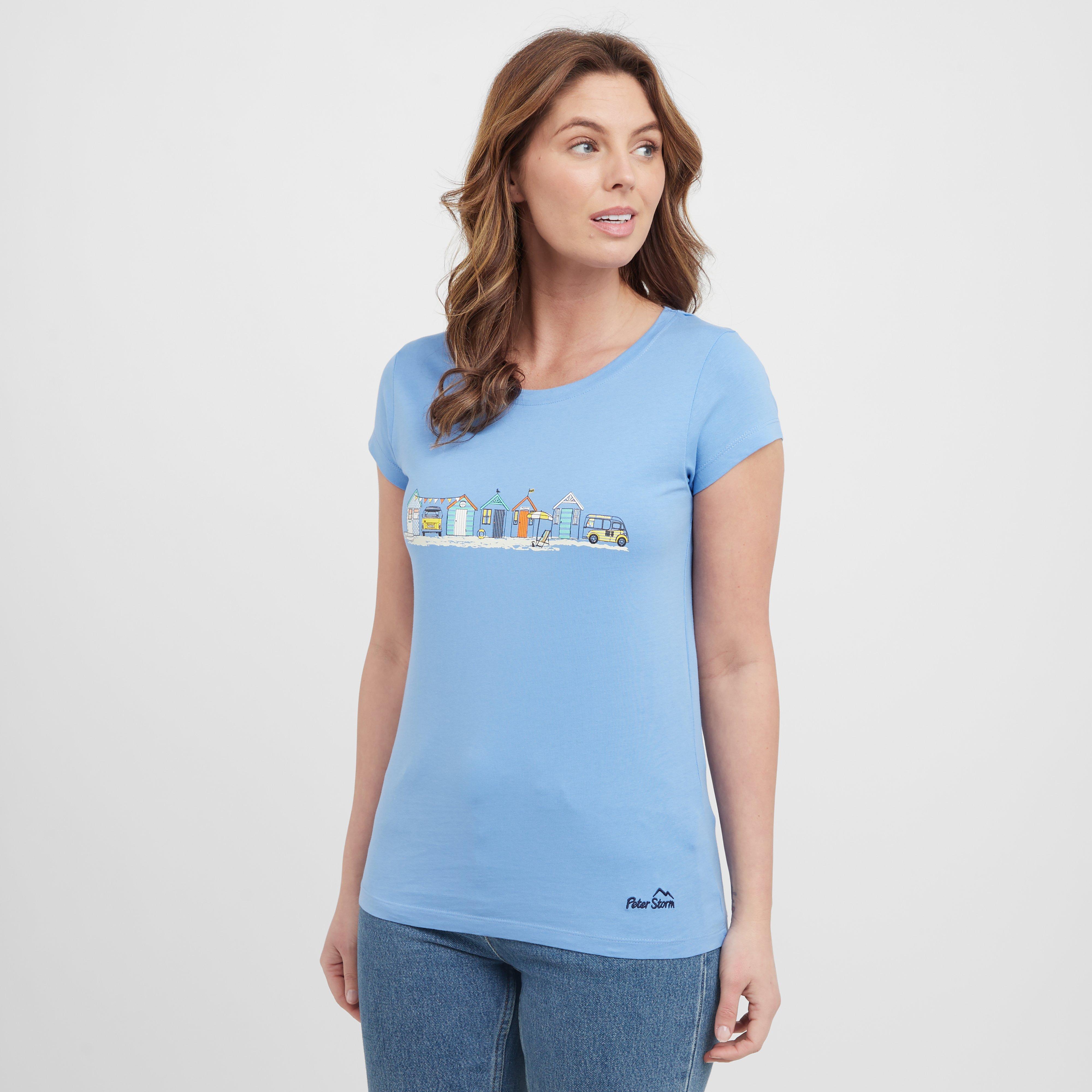 Peter Storm Women's Beach House Tee - Lblu, LBLU