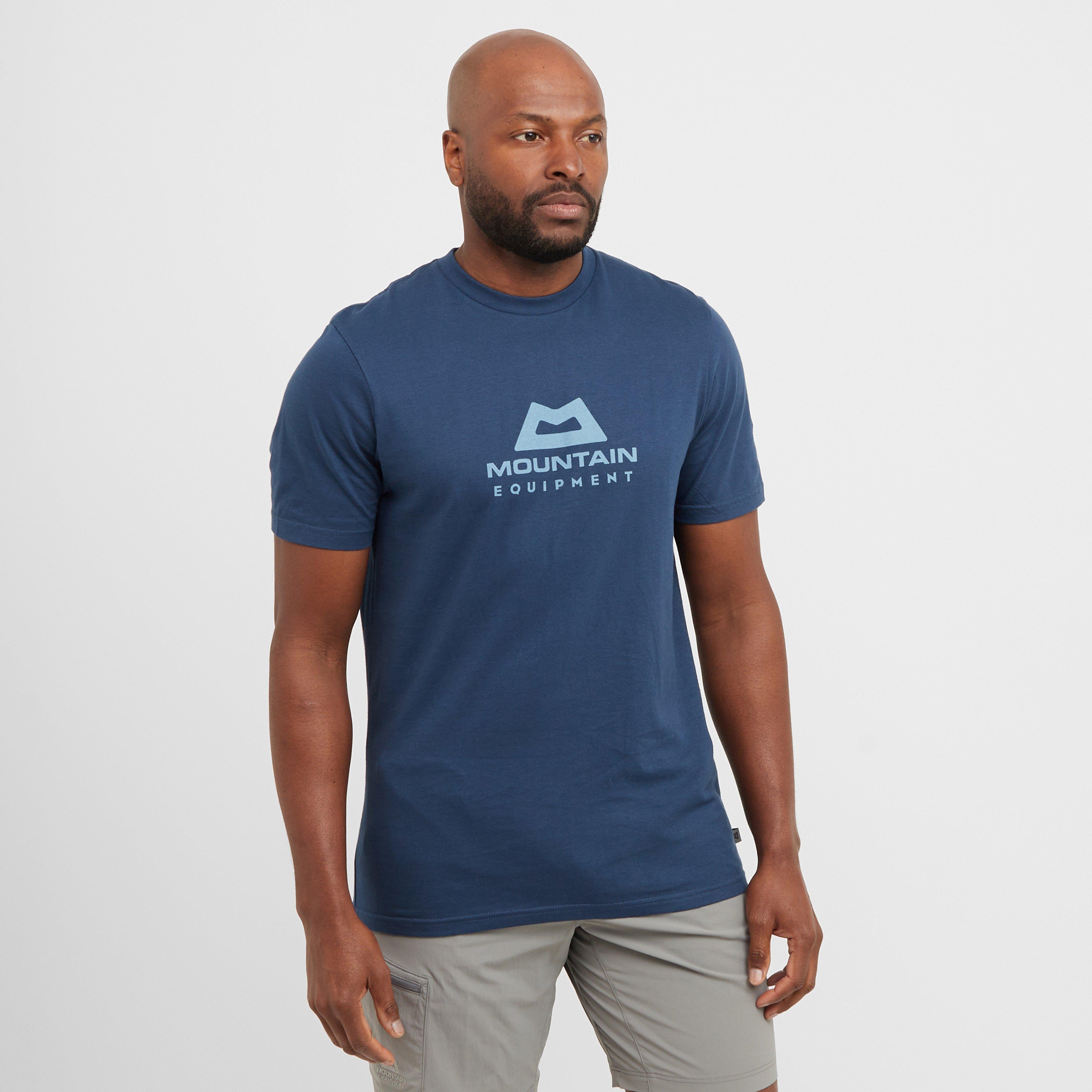 Men's Emblem Graphic Tee, Blue