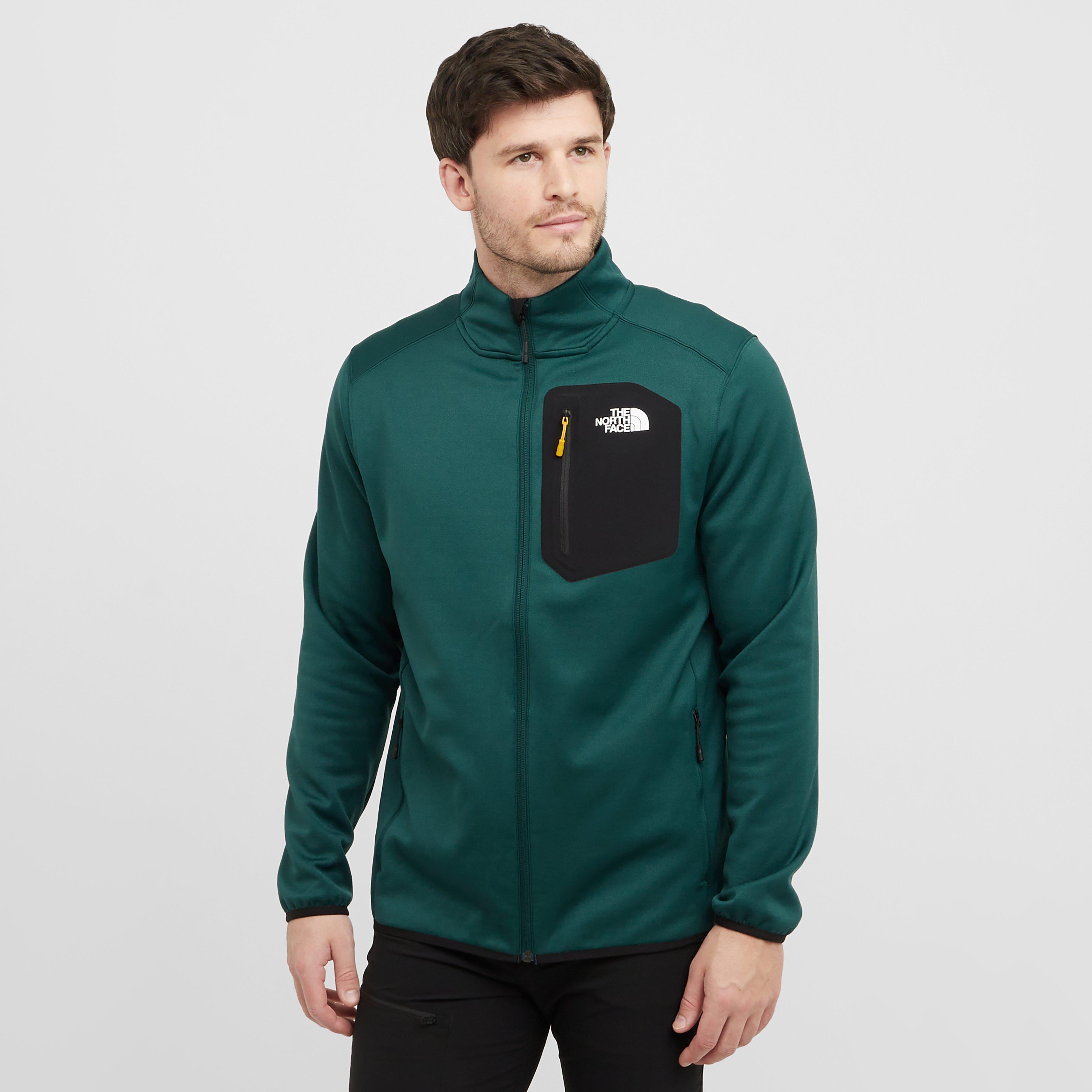 Men's Crest Full-Zip Fleece, Green