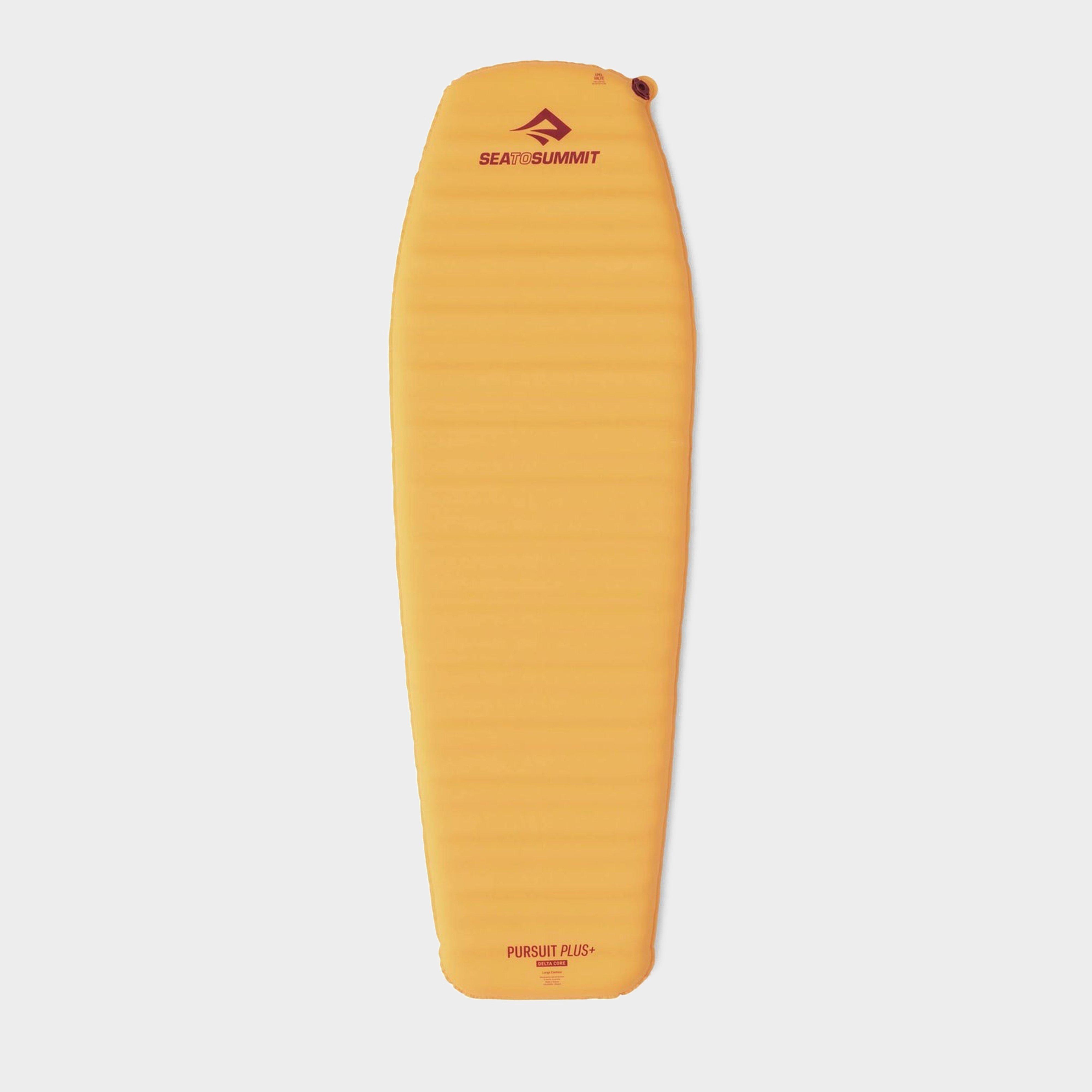 Pursuit Plus Self-Inflating Sleeping Mat, Yellow