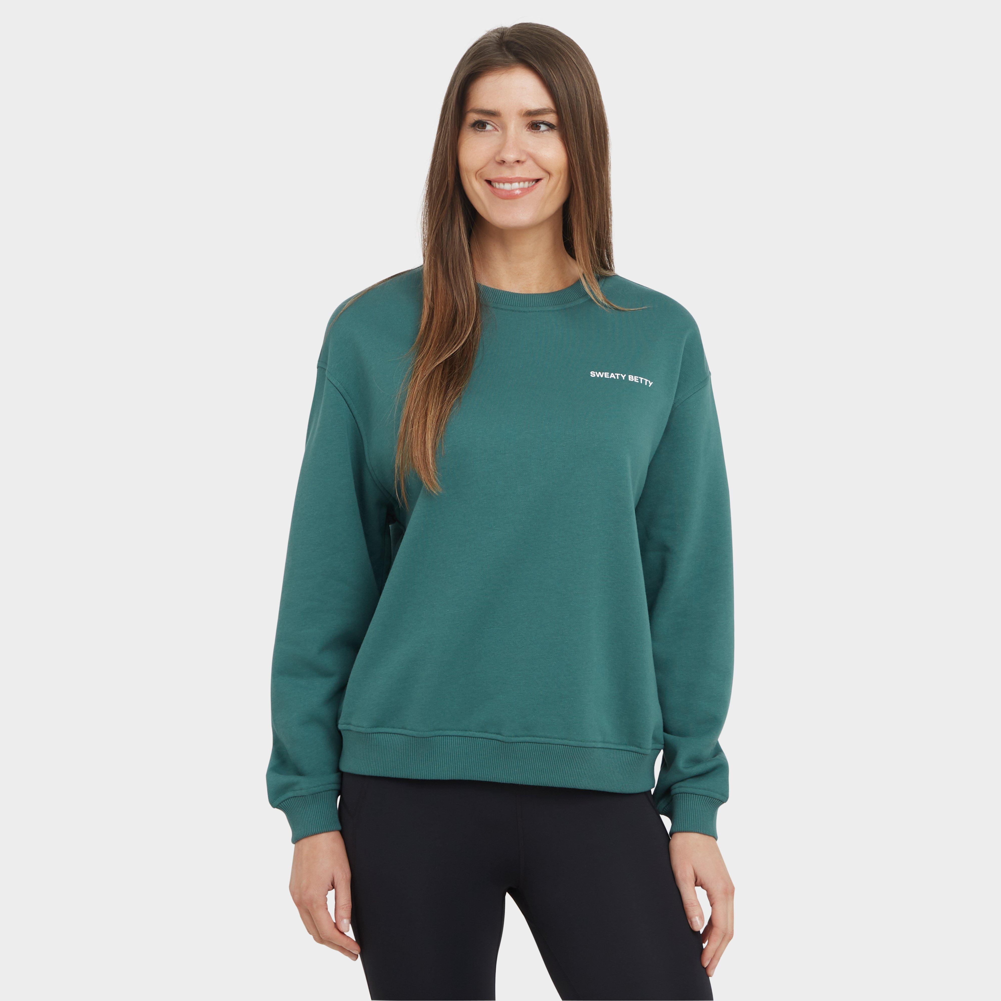 Women's Revive Crew Neck Sweatshirt, Green