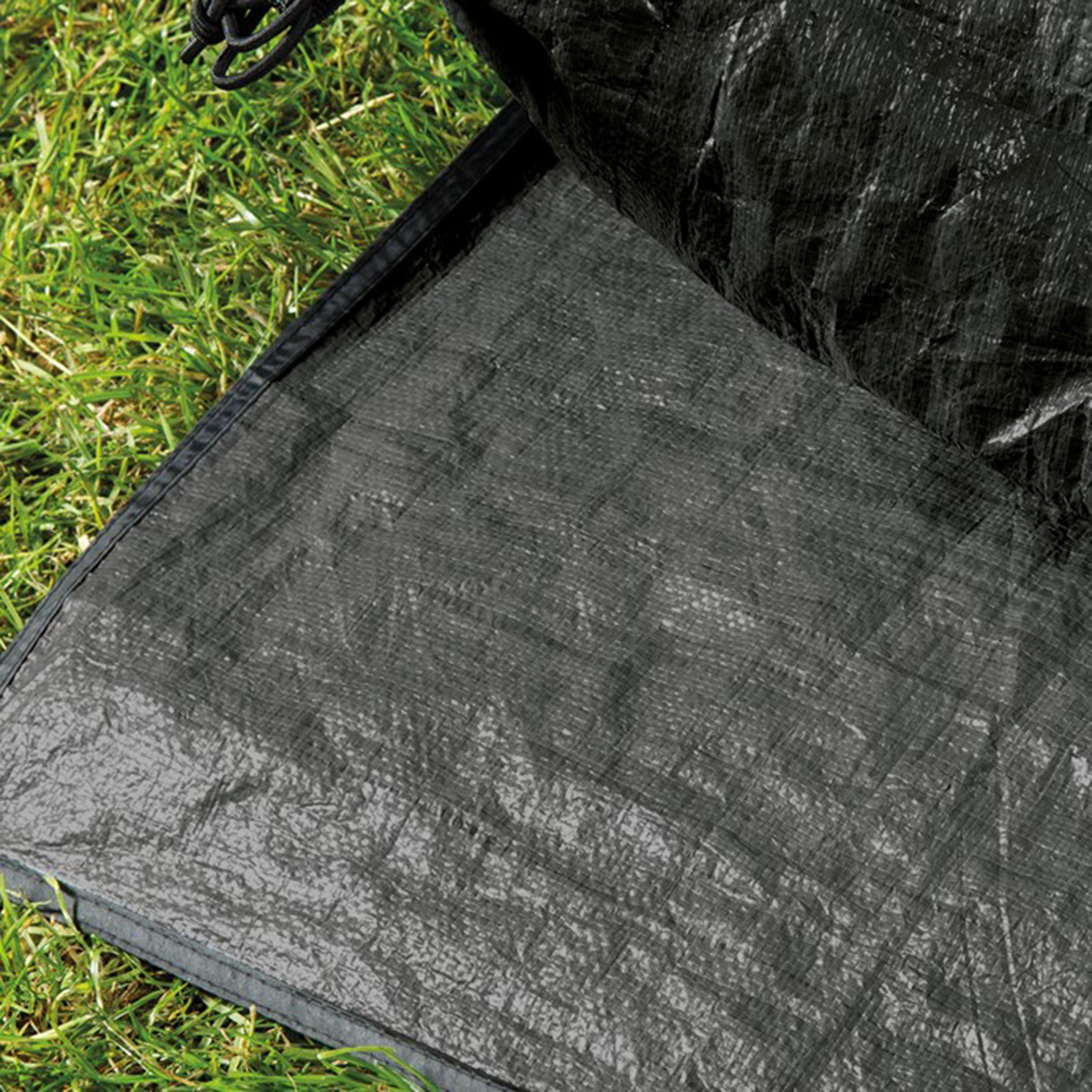Fairbanks Grande Footprint Groundsheet, Black