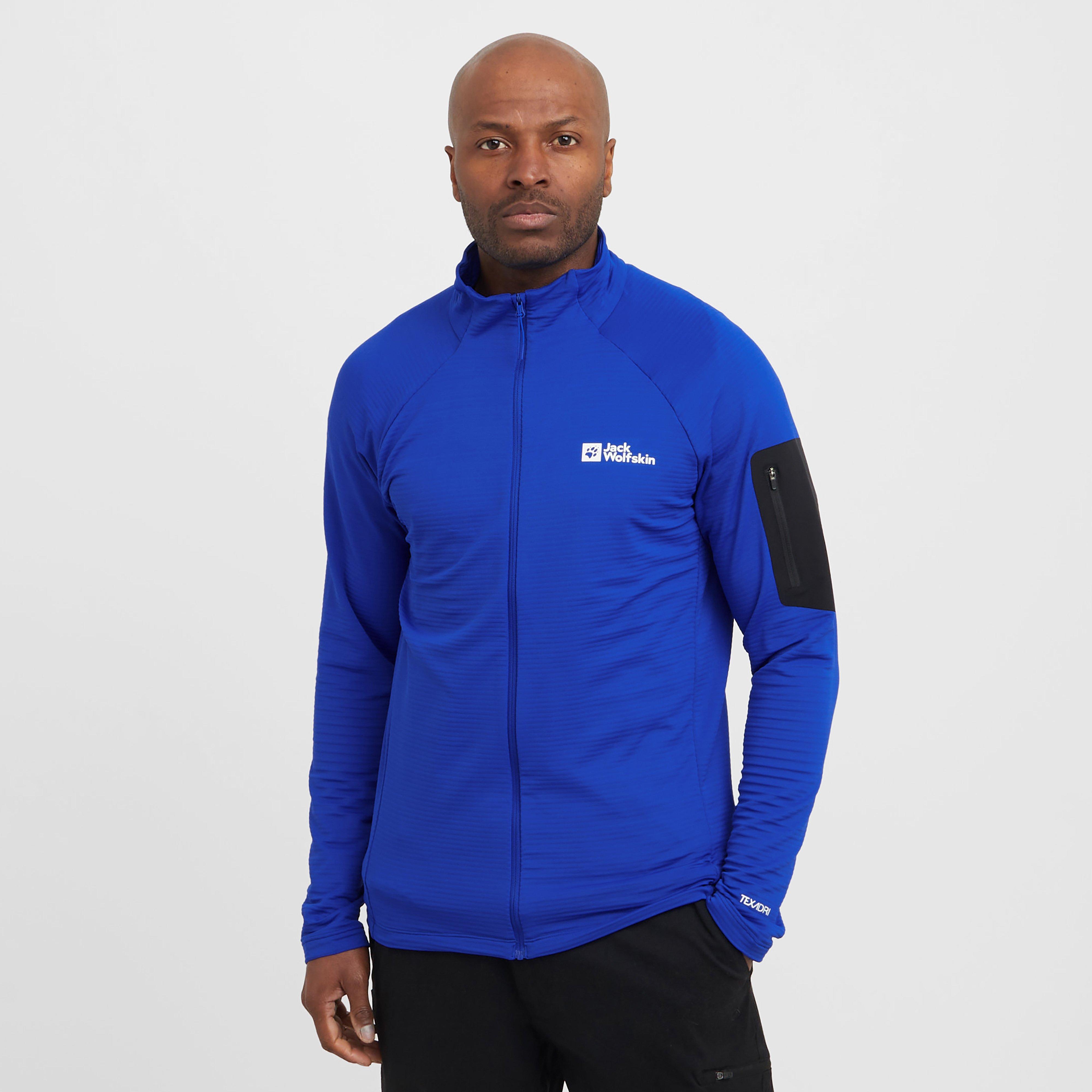Men's Prelight Full Zip Fleece Jacket - Blue, Blue