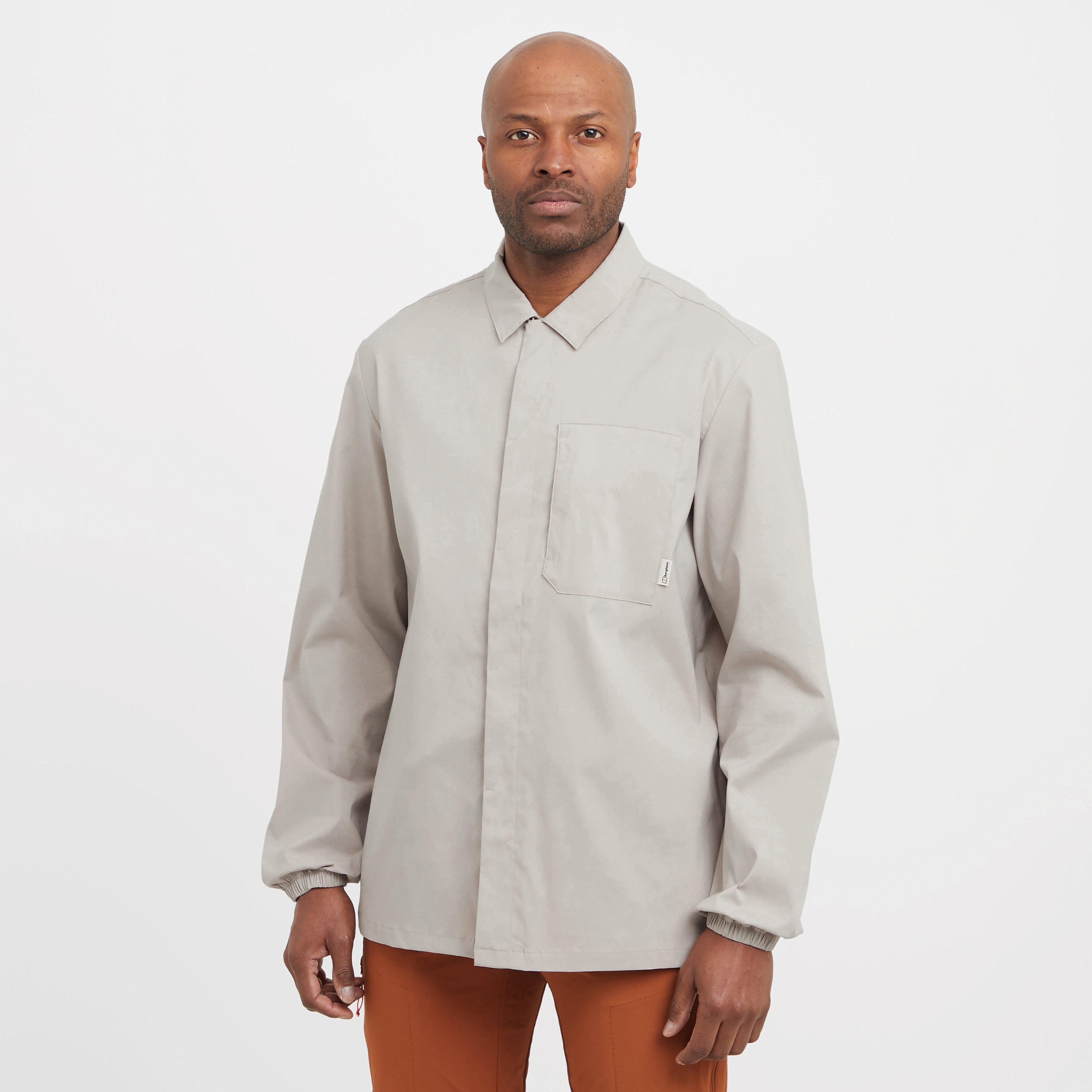 Men's Explorer Long Sleeve Overshirt - Grey, Grey