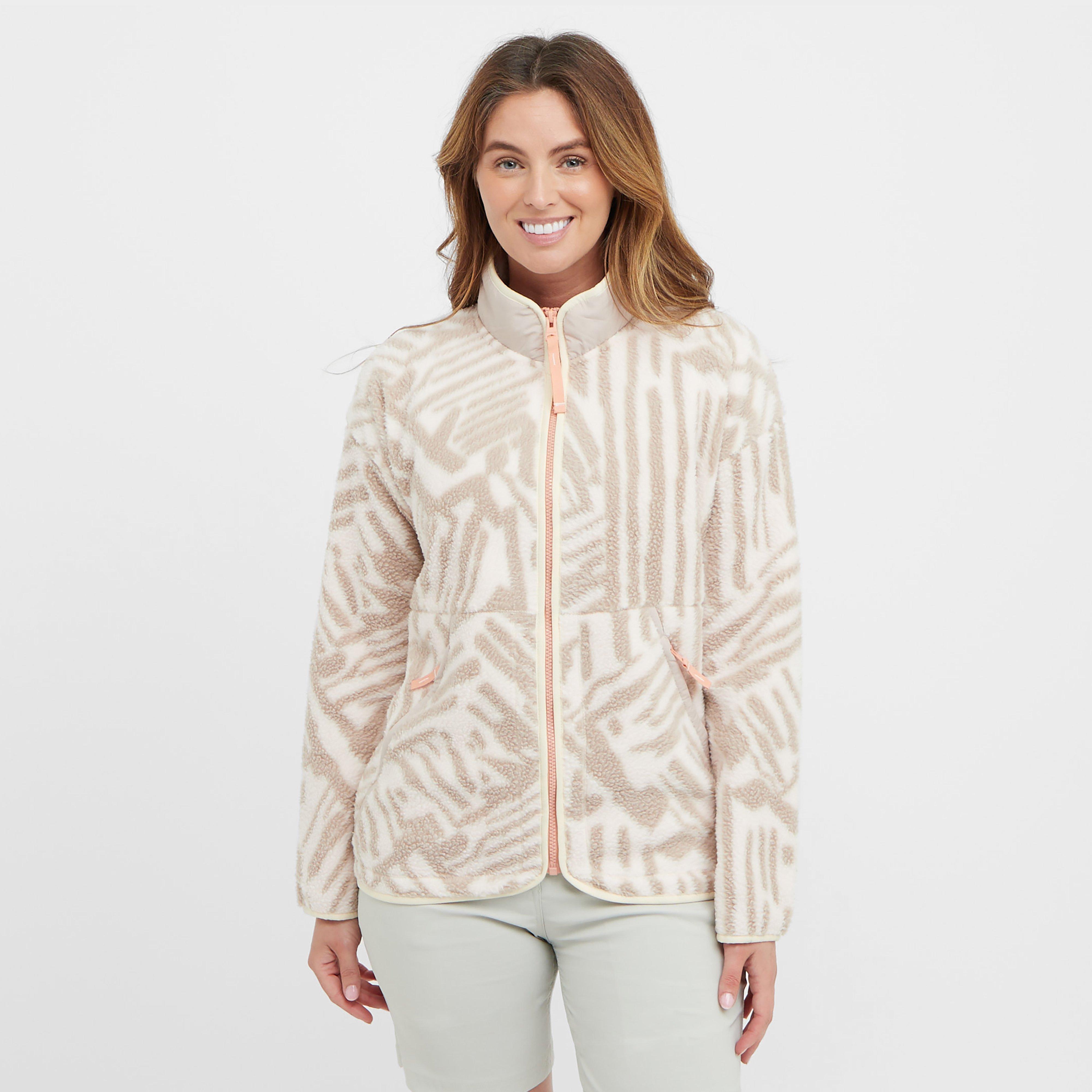 Craghoppers Women's Beige Dante Full Zip Fleece - Brown Size 18
