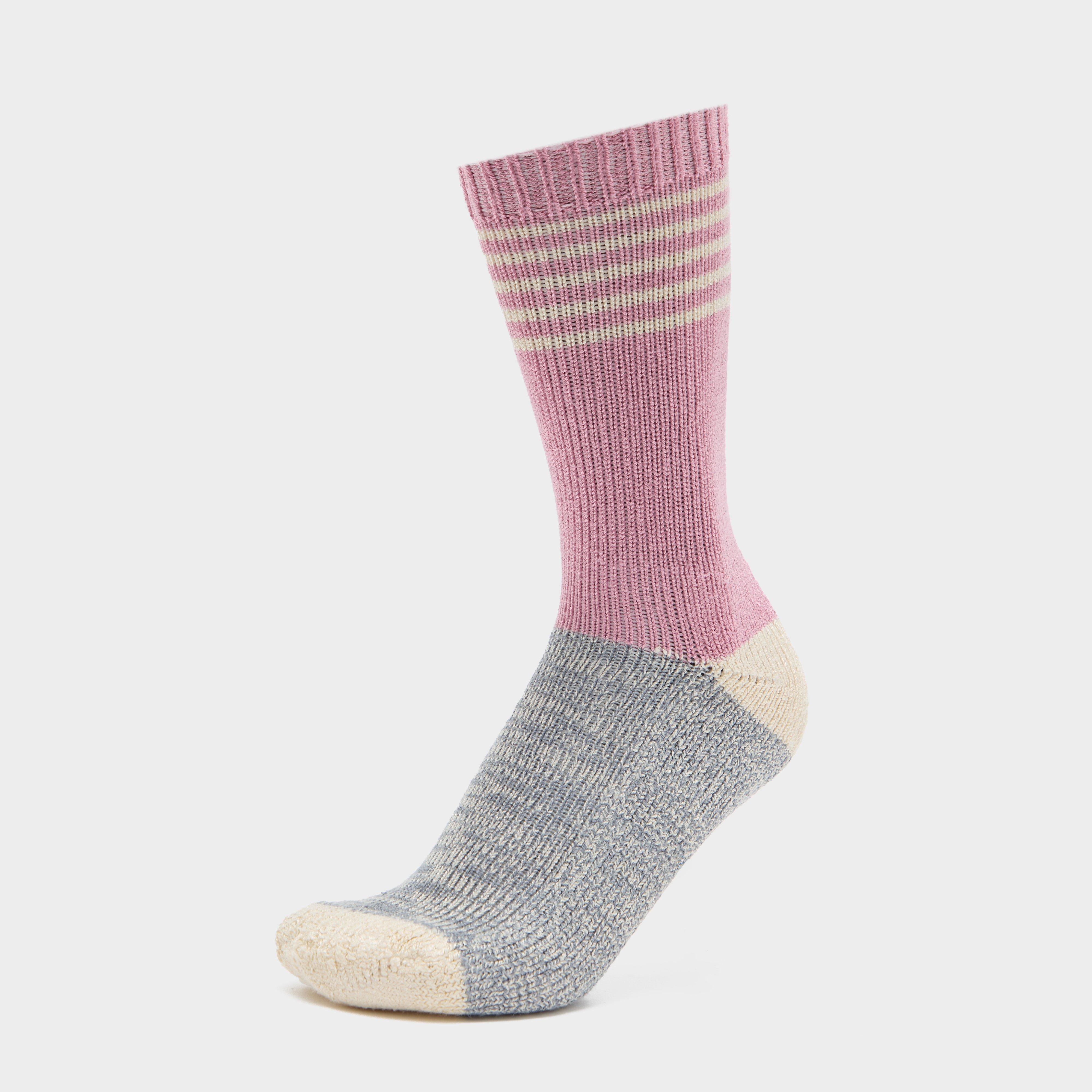 Men's Bawdeswell Bamboo Mid-Length Socks - Pink, Pink