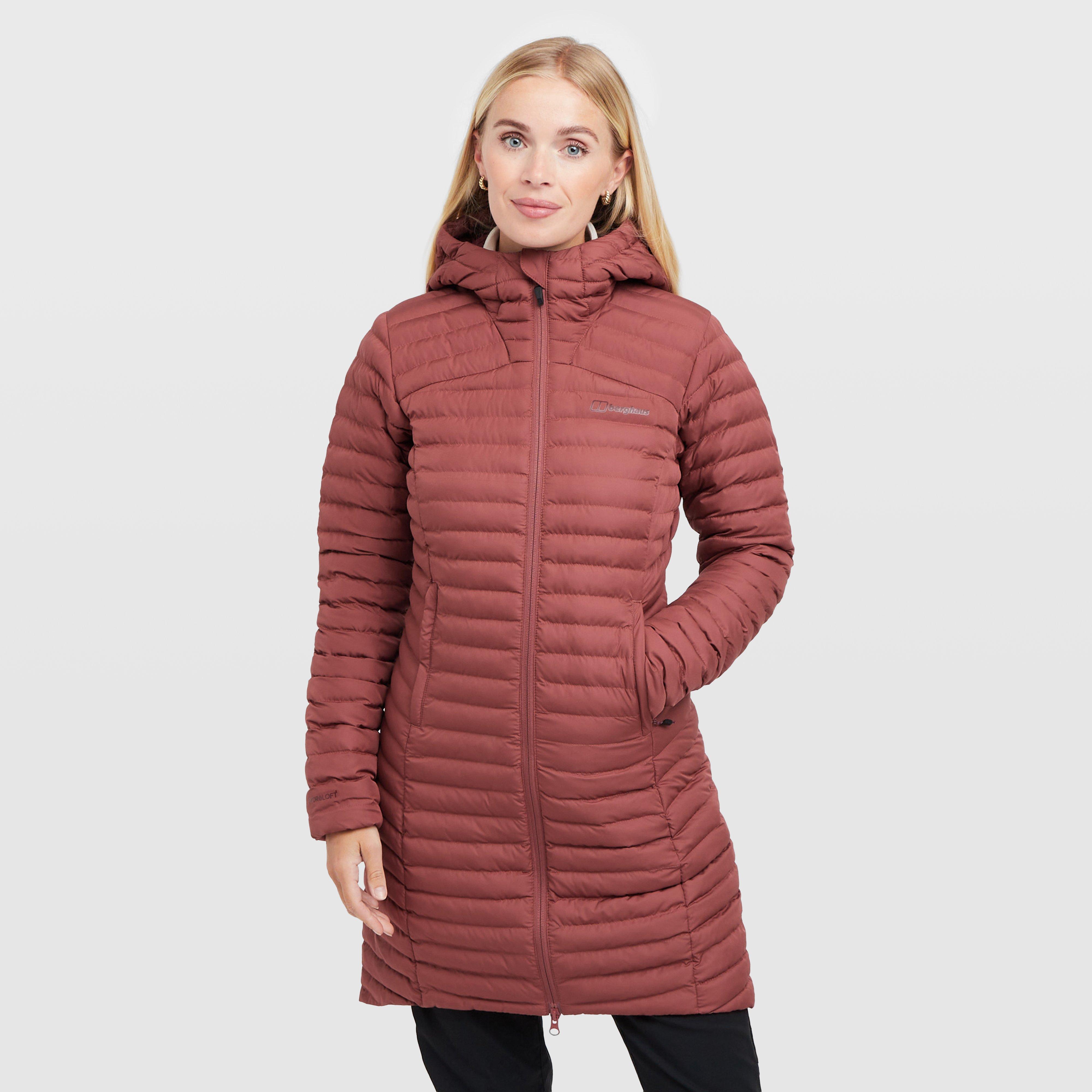 Berghaus Women's Brown Nula Micro Long Jacket Size 16