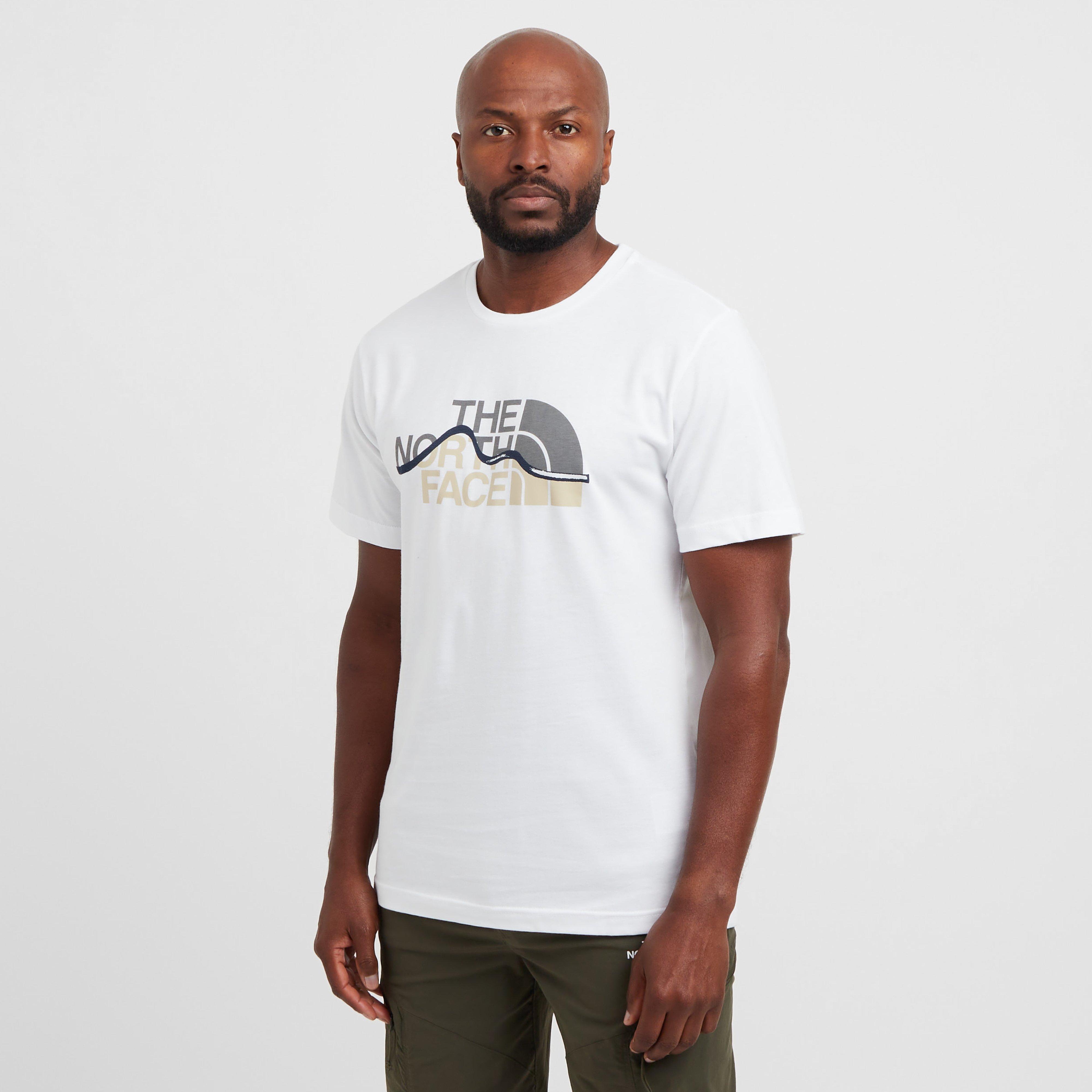 Click to view product details and reviews for Mens Mountain Line T Shirt White White.