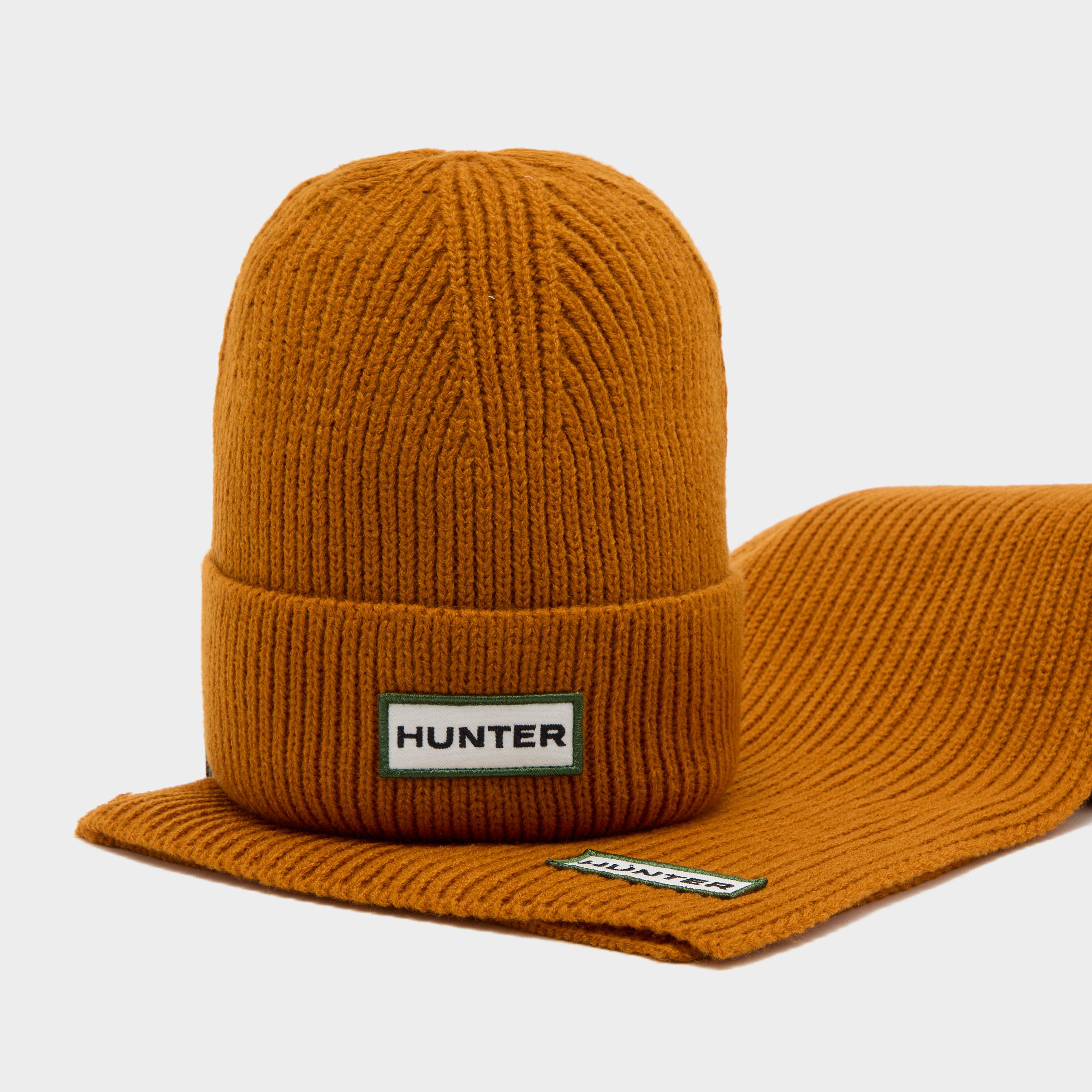 Click to view product details and reviews for Unisex Green Label Beanie Gift Set Orange.