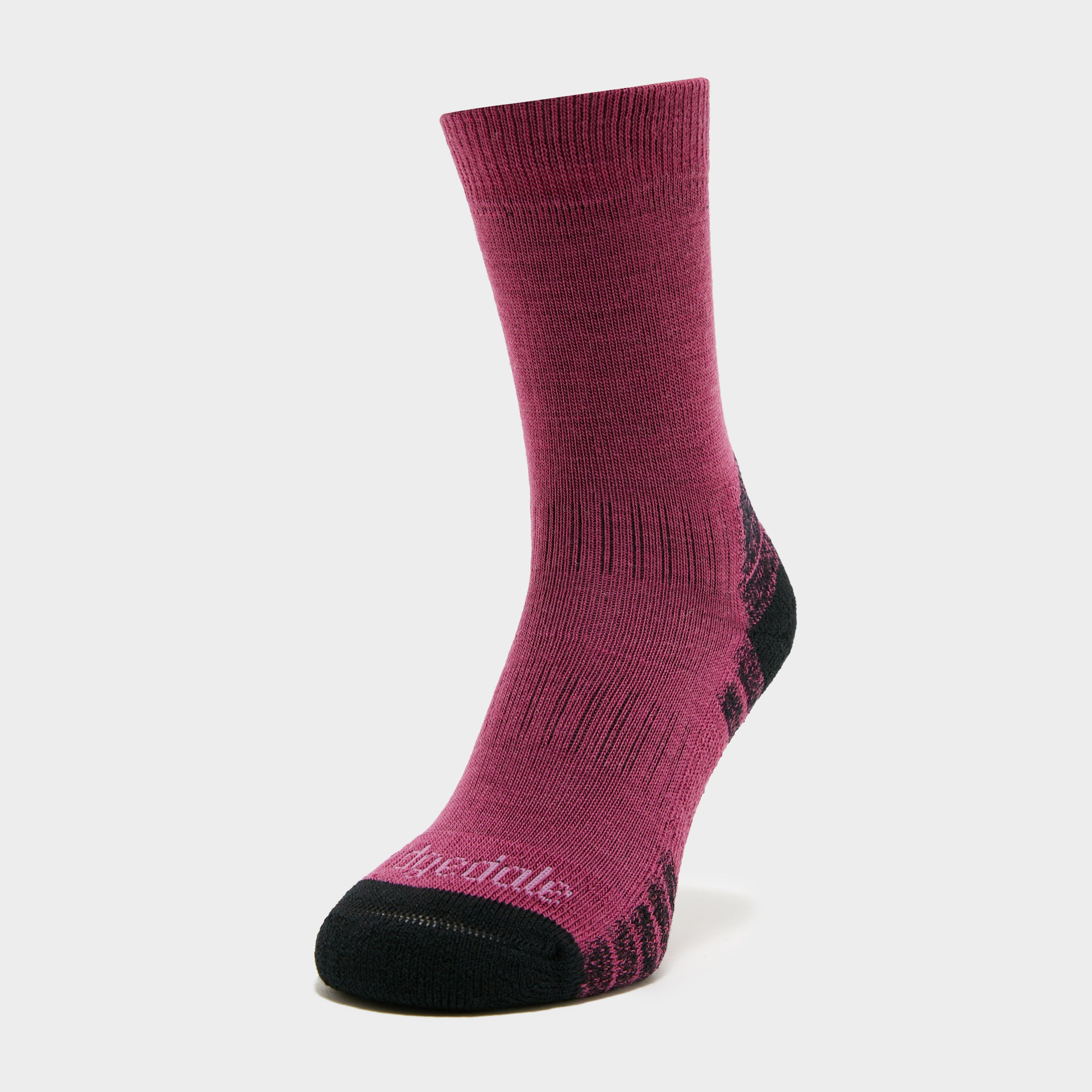 Bridgedale Women's HIKE Lightweight Merino Performance Socks, Purple