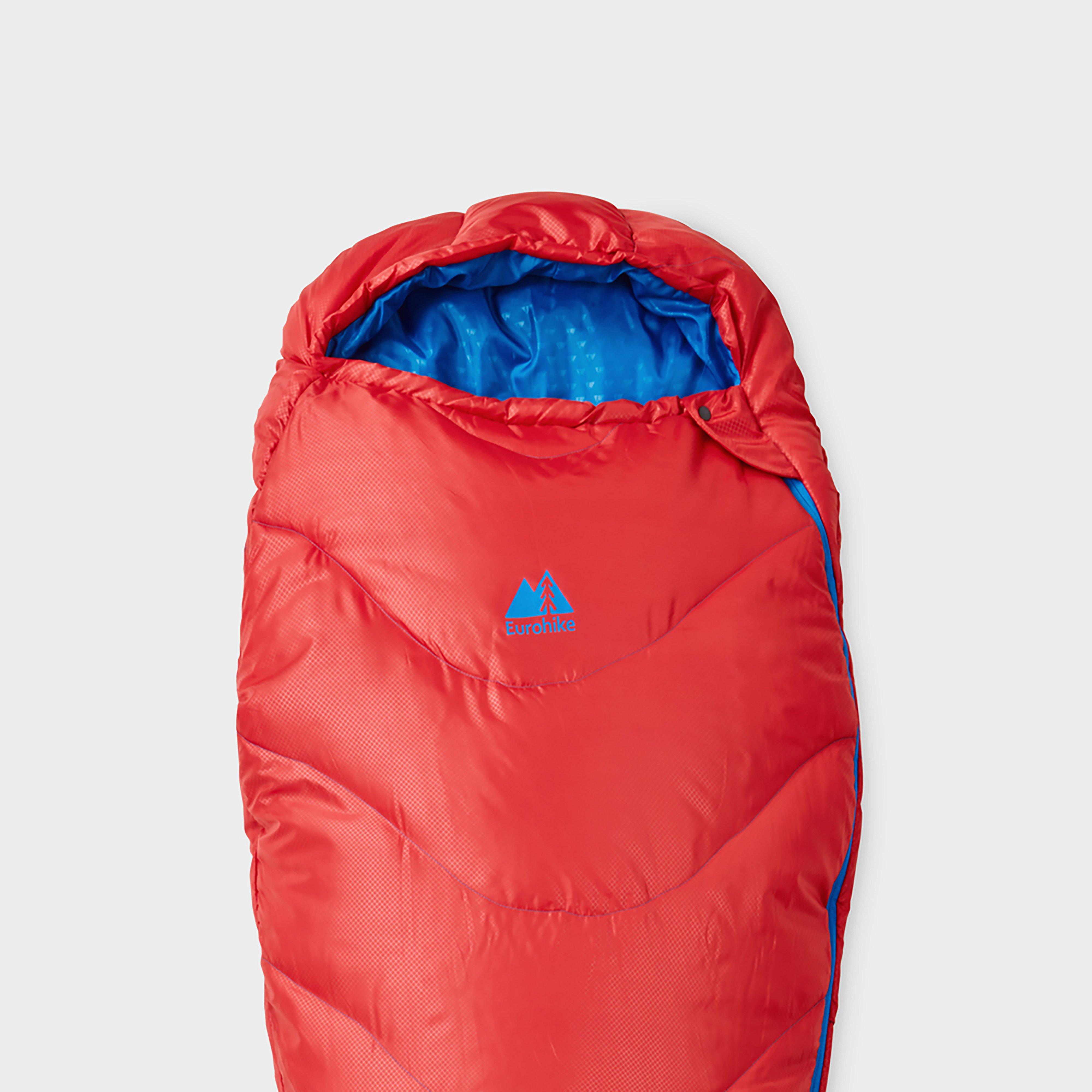 Eurohike Adventurer Youth Sleeping Bag, Red