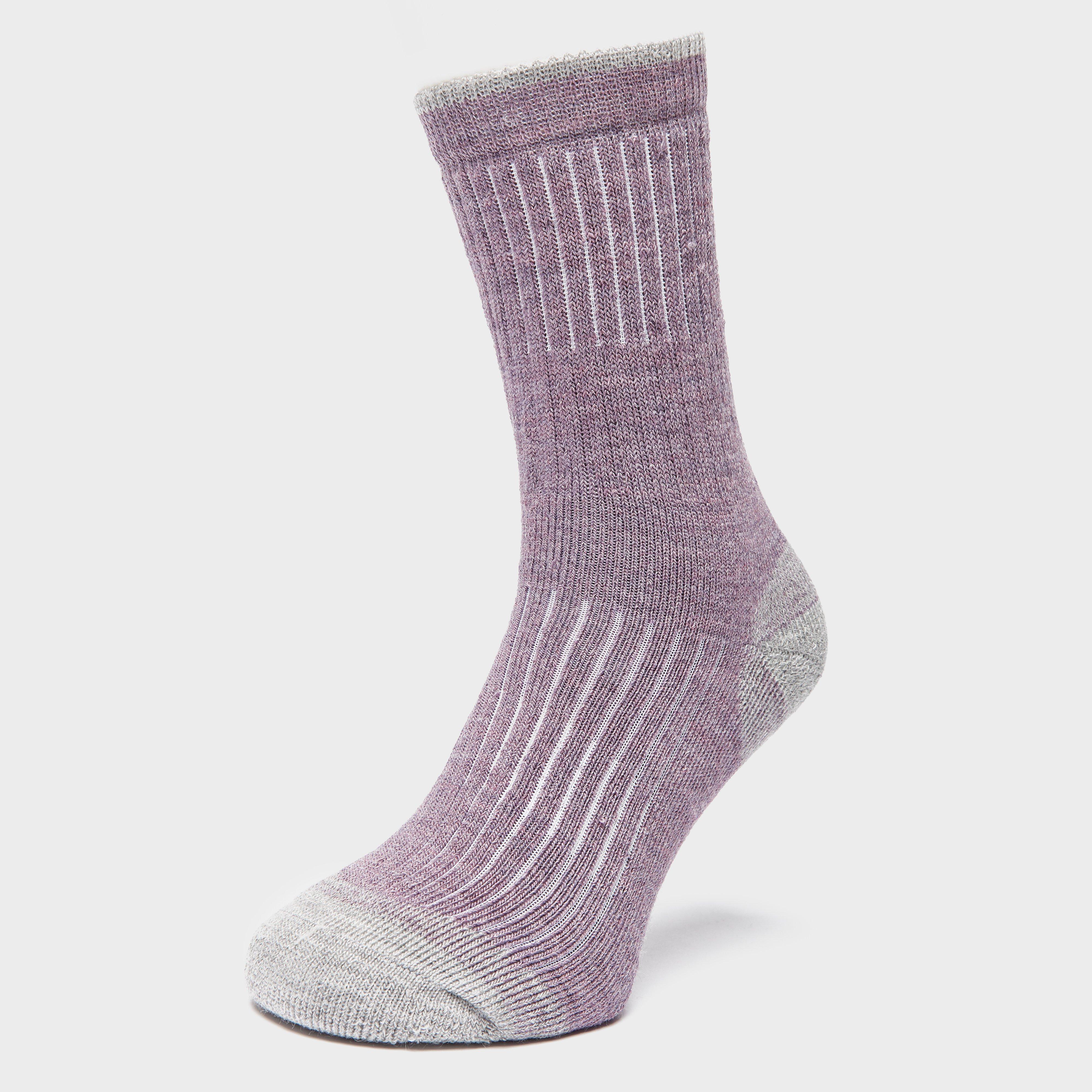Brasher Women's Trekker Socks, Purple