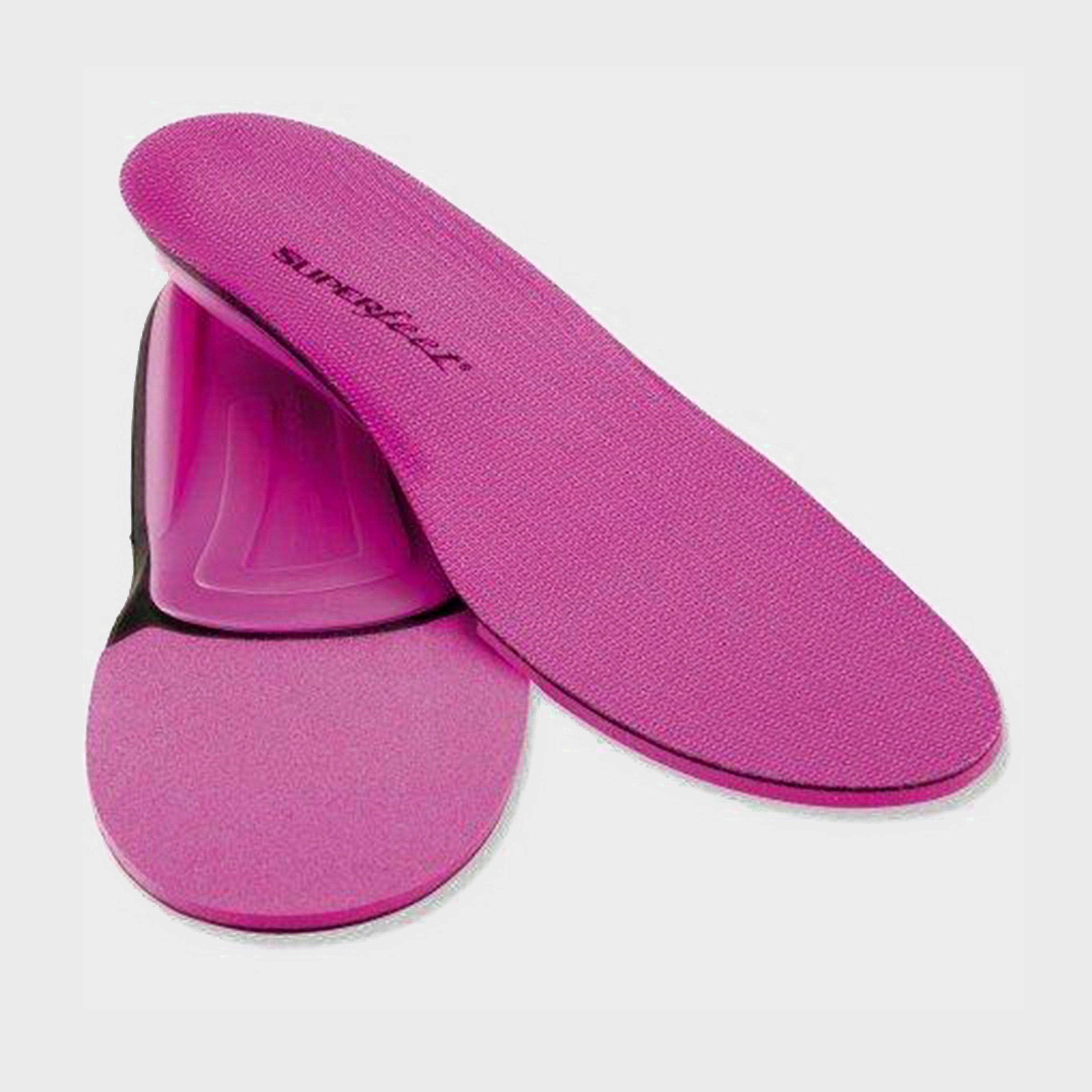 Superfeet Trim-to-Fit Premium Insoles, BERRY, Pink