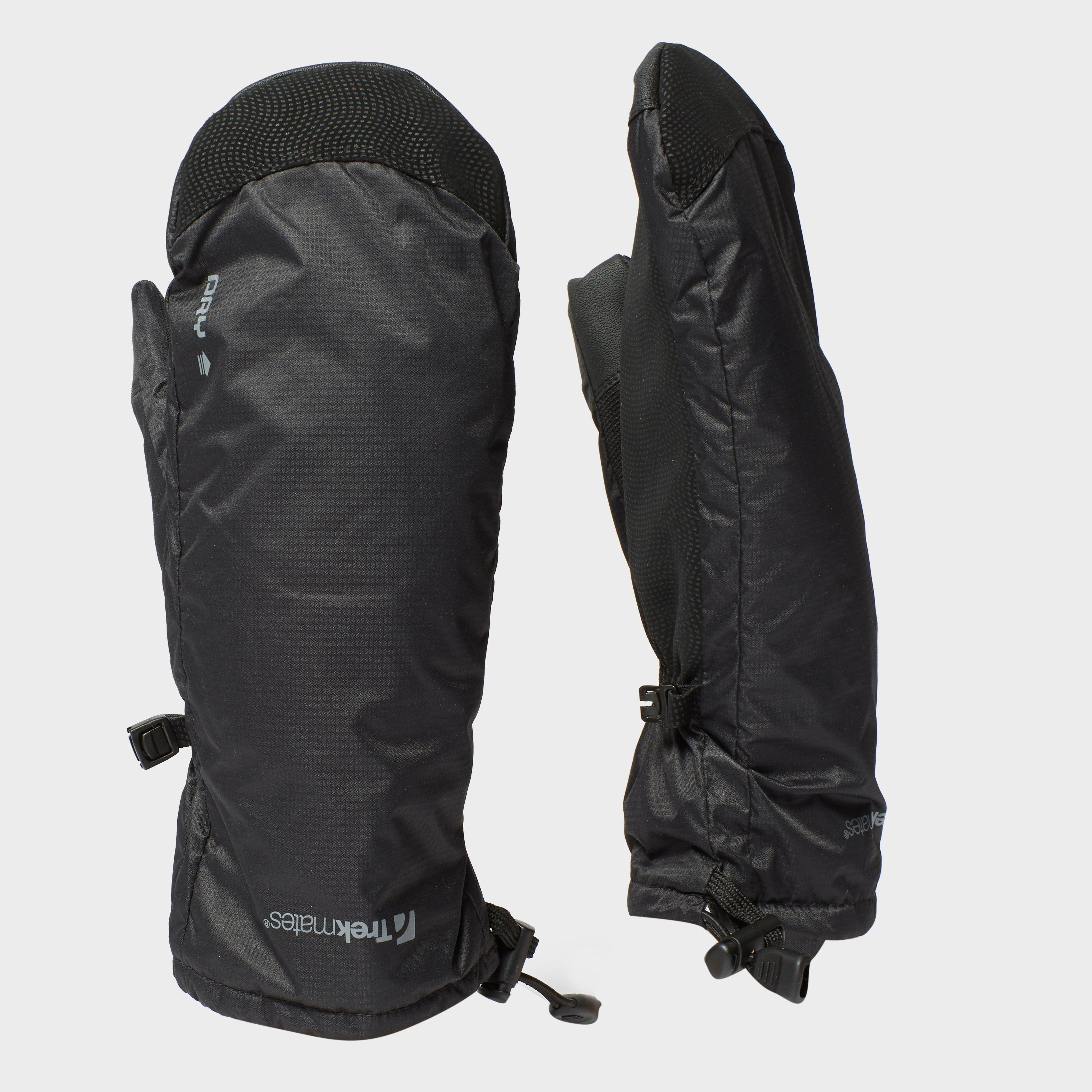 Trekmates Classic Waterproof Insulated Mitts, Black