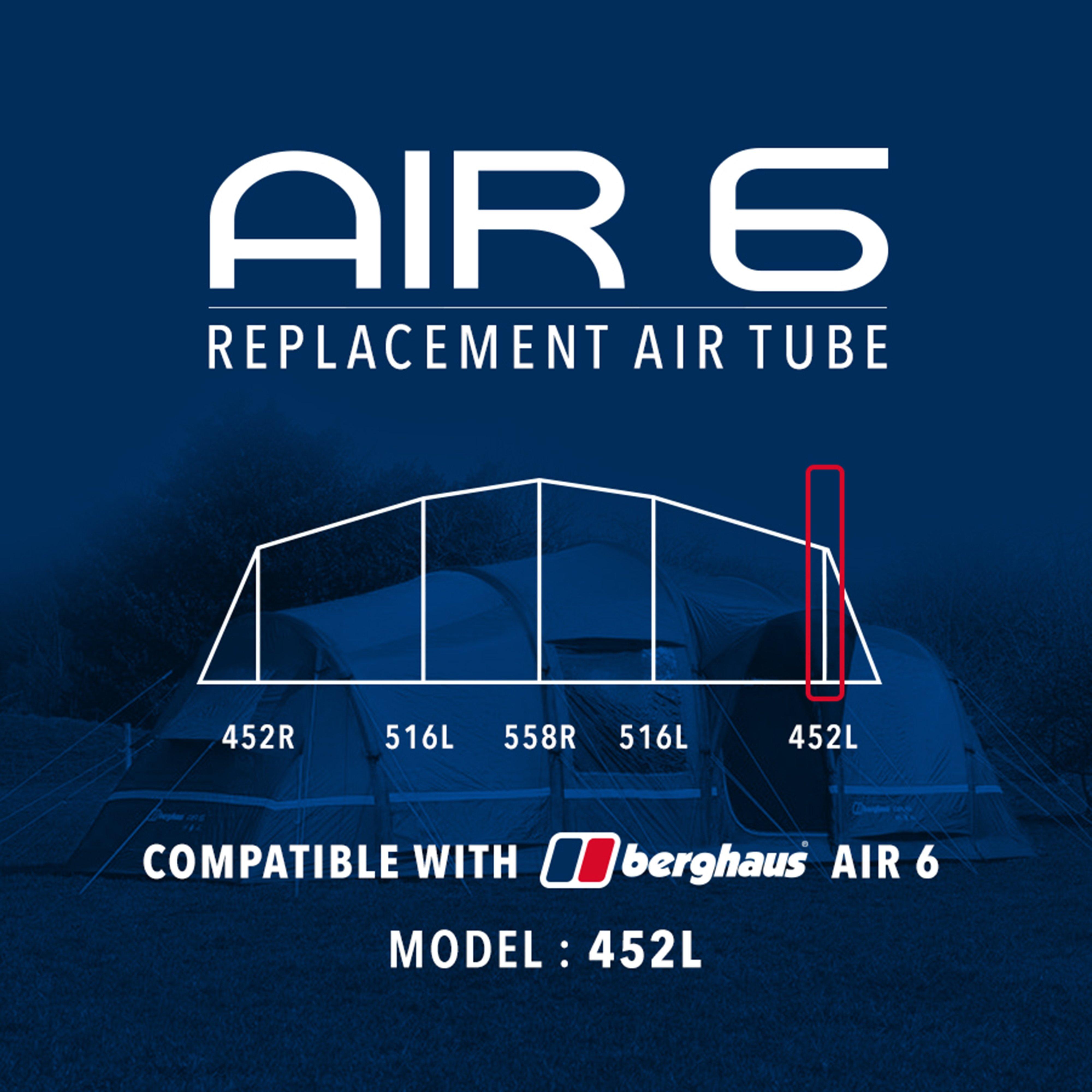 Eurohike Air 6 Replacement Air Tube (End - 425L), Blue