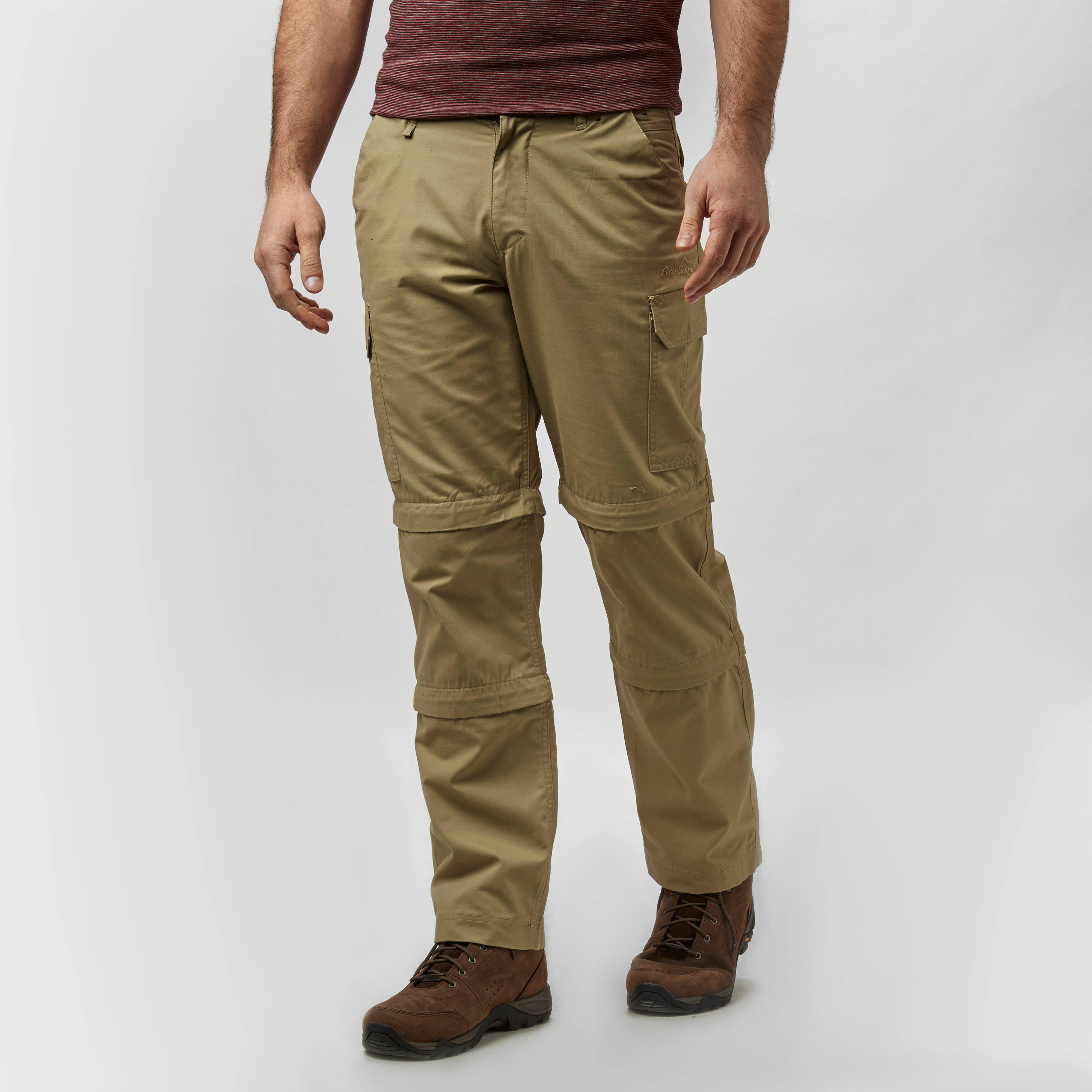 Peter Storm Mens' Ramble II Double-zip Trousers, Green