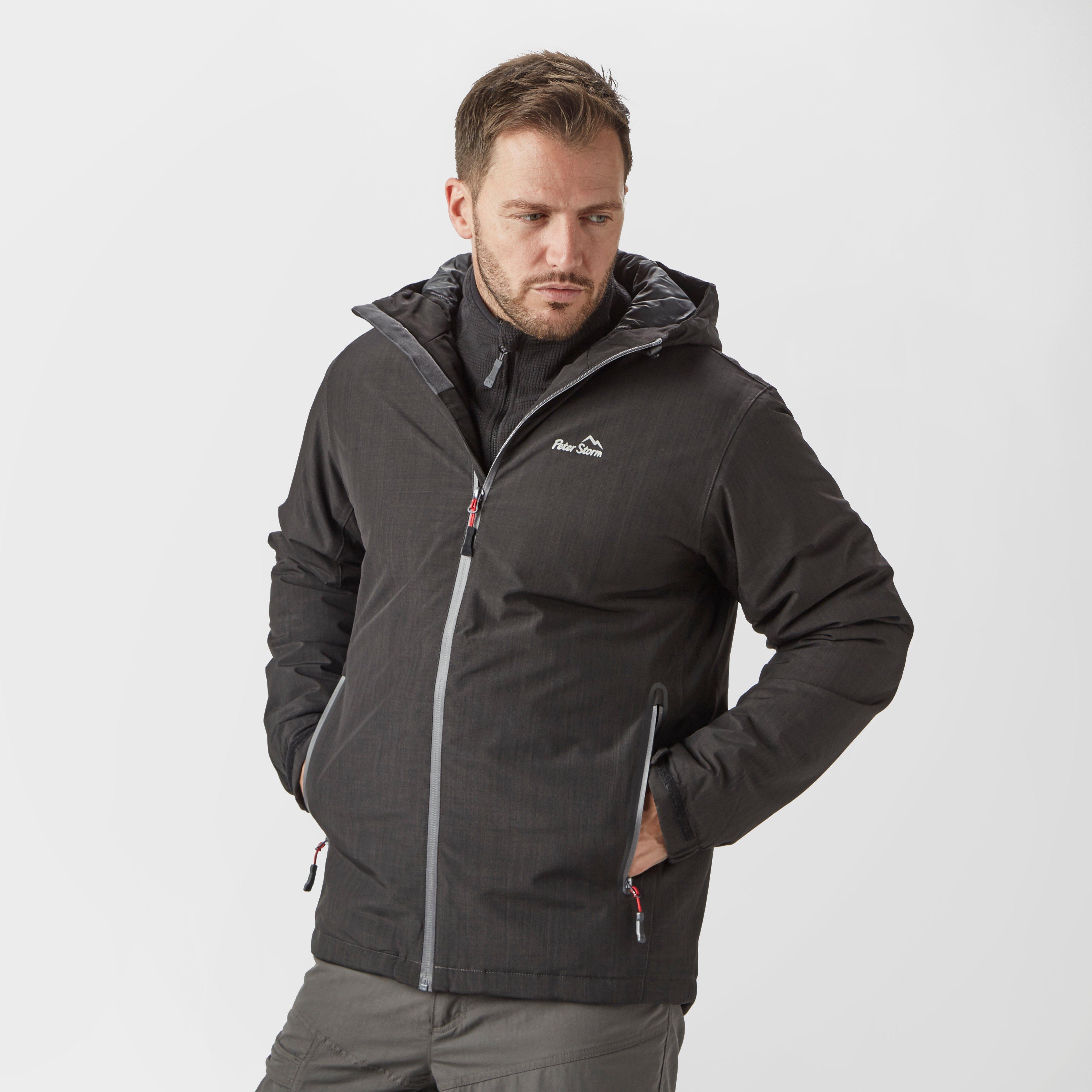 Peter Storm Men's Typhoon Jacket, Black